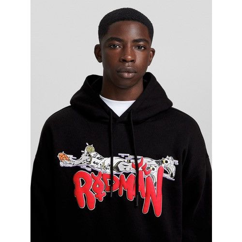 Bershka Bershka X Denis Rodman Hoodie NWT Black Size US XS / EU 42 / 0 - 1 Thumbnail