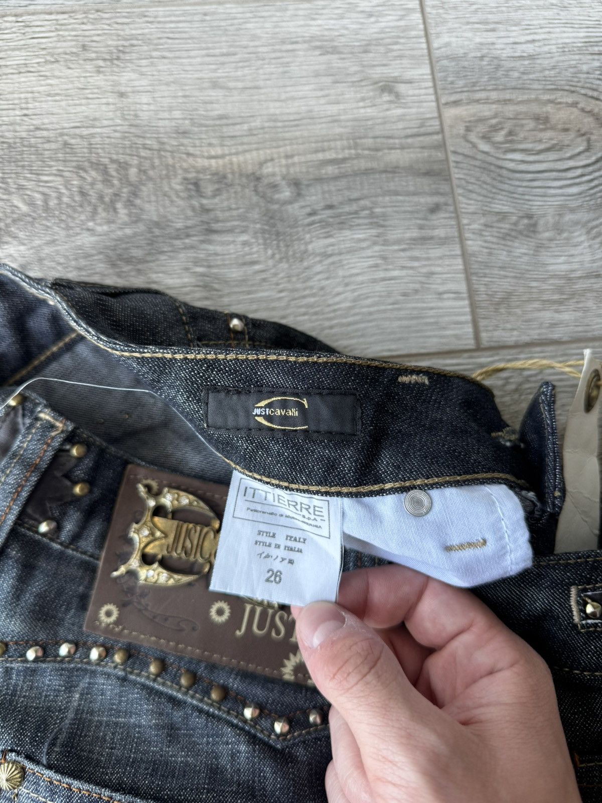 Just Cavalli Vintage Just Cavalli Y2k Woman's Jeans Size 26" / US 2 / IT 38 - 13 Thumbnail