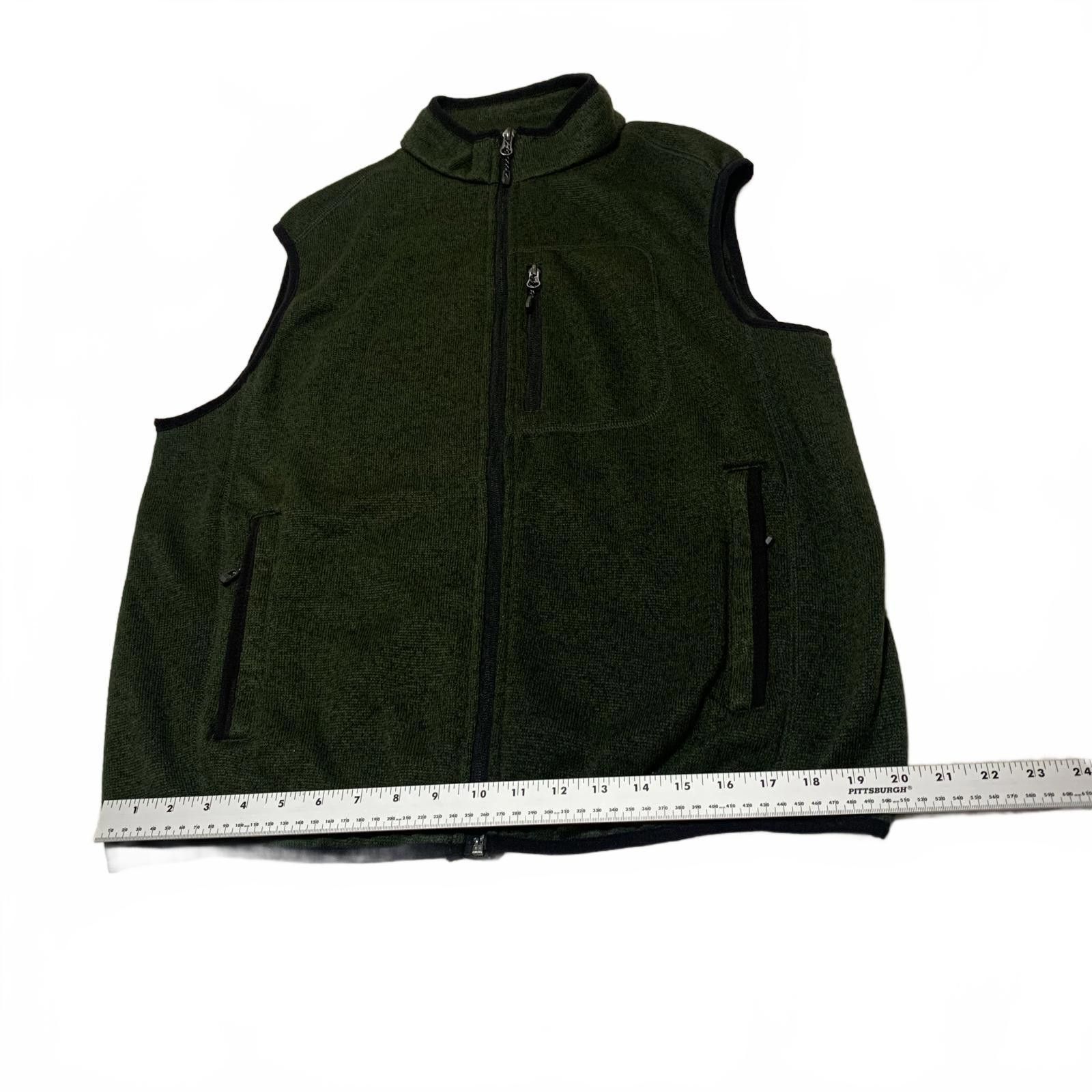 Free Country Free Country Men's Green Fleece Vest Medium Size US M / EU 48-50 / 2 - 11 Thumbnail