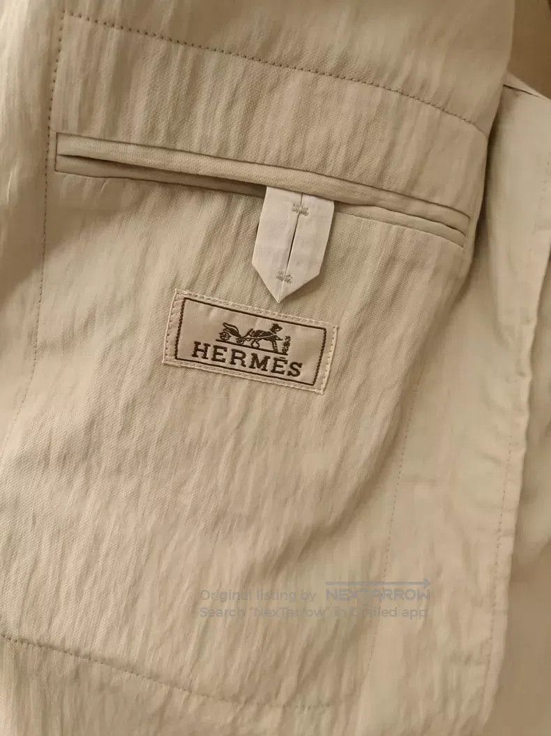 Hermes Hermes Slim Fit Blazer Size 50R - 4 Thumbnail