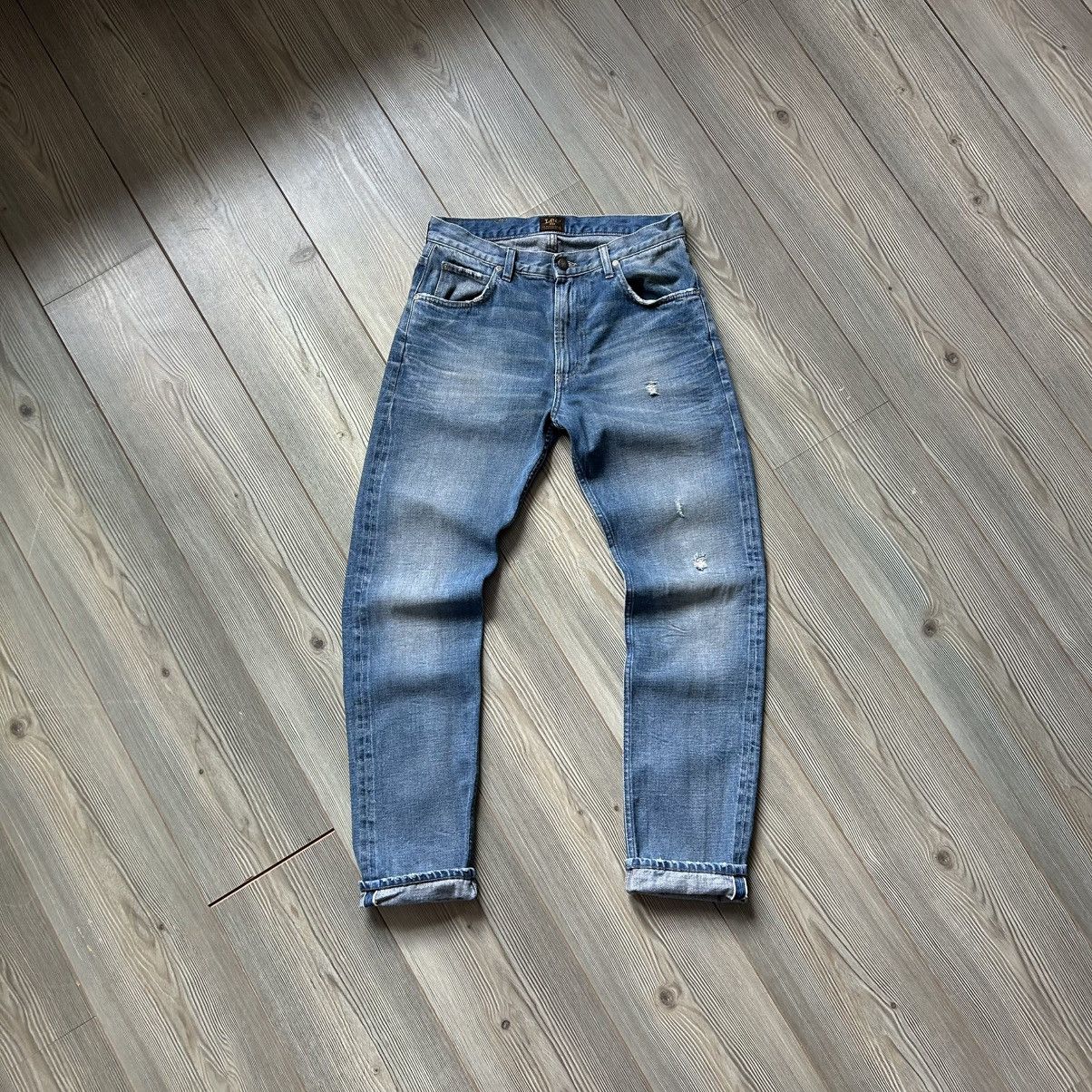 Lee Lee 101 Rider Selvedge Denim Jeans Size US 30 / EU 46 - 3 Thumbnail