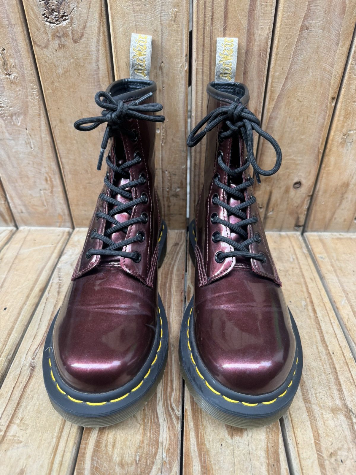 Dr. Martens Dr.Martens 1460 vegan chrome women Lace up Boots US 6 UK 4 Size US 7 / IT 37 - 2 Thumbnail