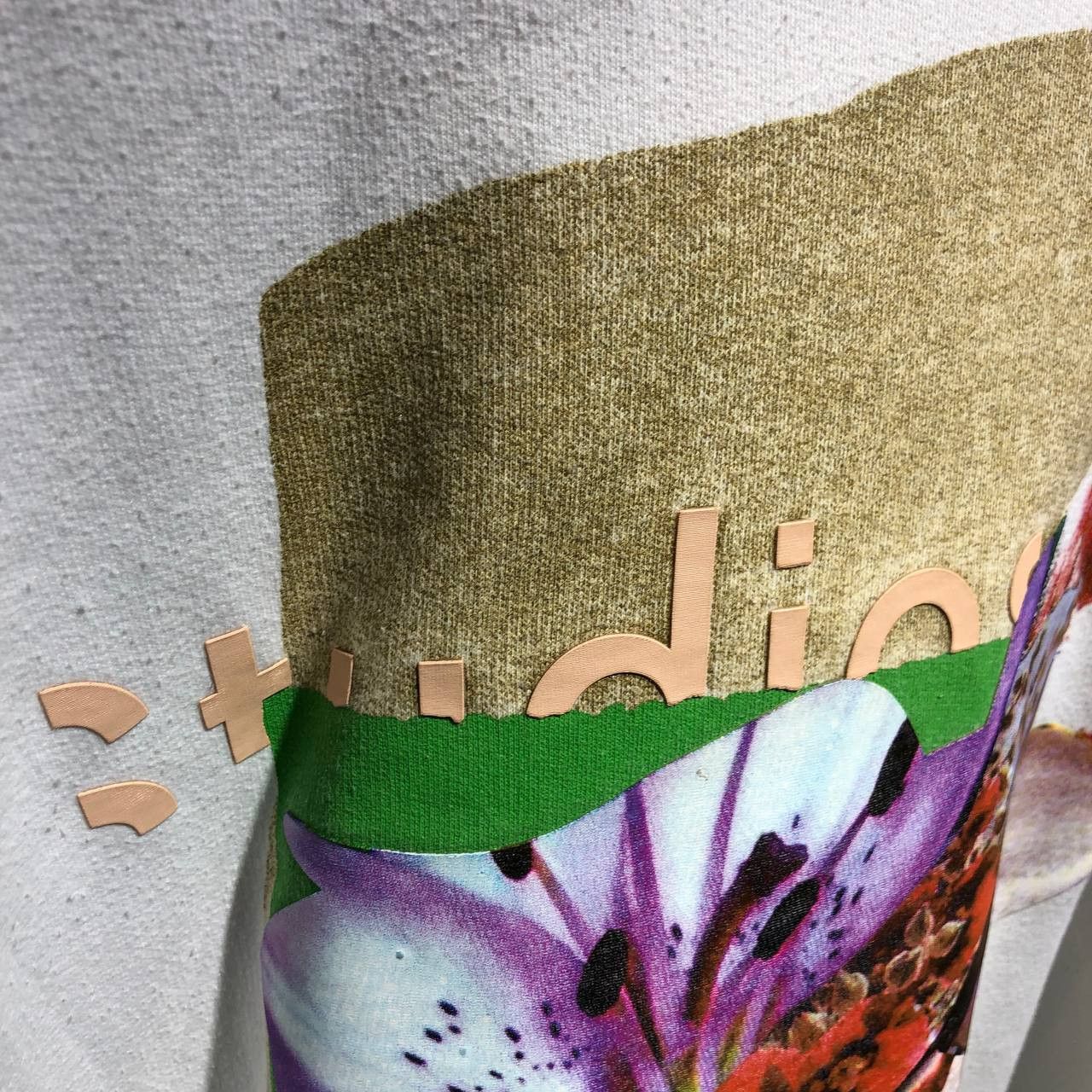 Acne Studios Acne Studios Flower Print Hoodie Size US L / EU 52-54 / 3 - 6 Thumbnail