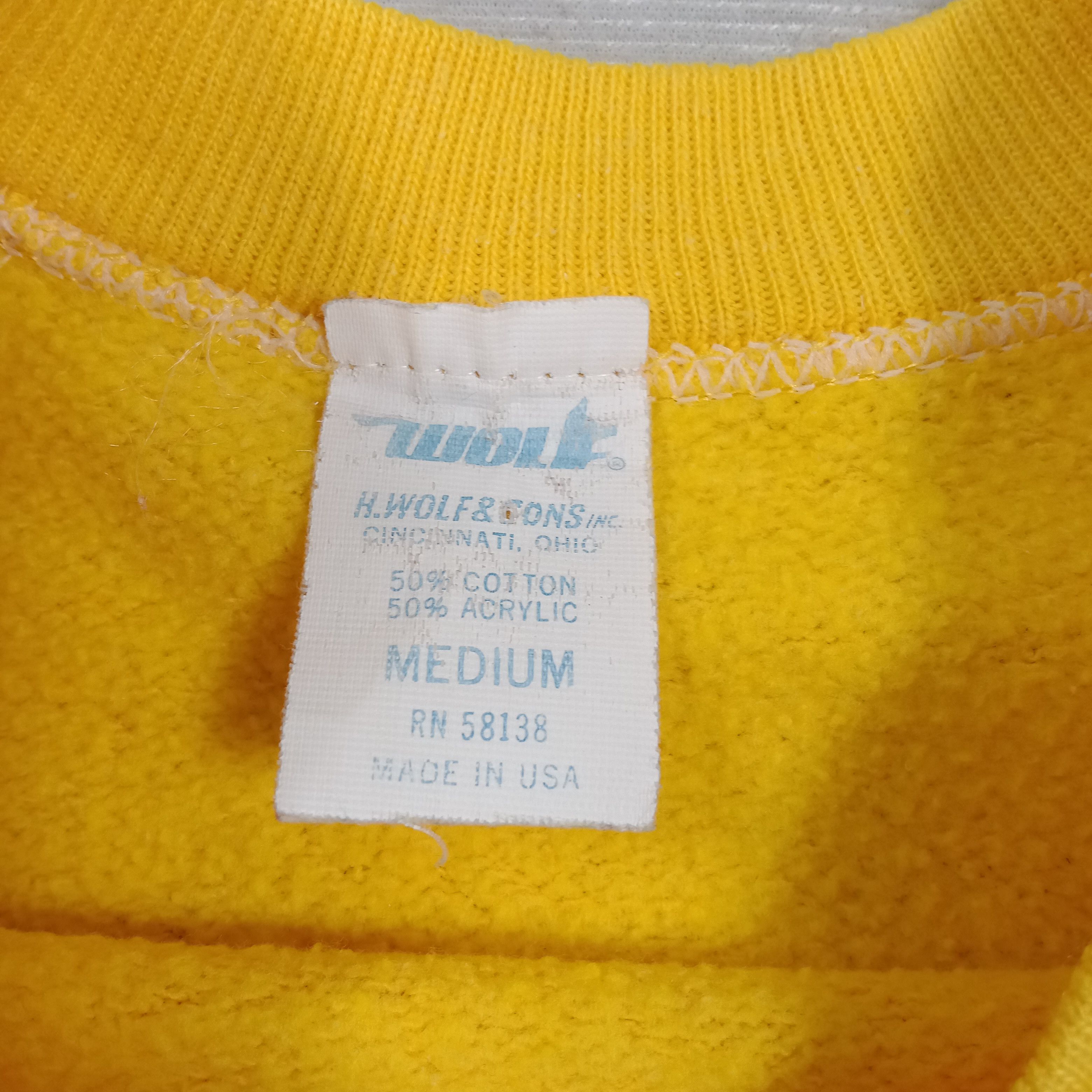 Vintage University of Michigan American 90's Sweatshirt C292N27 Size US S / EU 44-46 / 1 - 3 Thumbnail