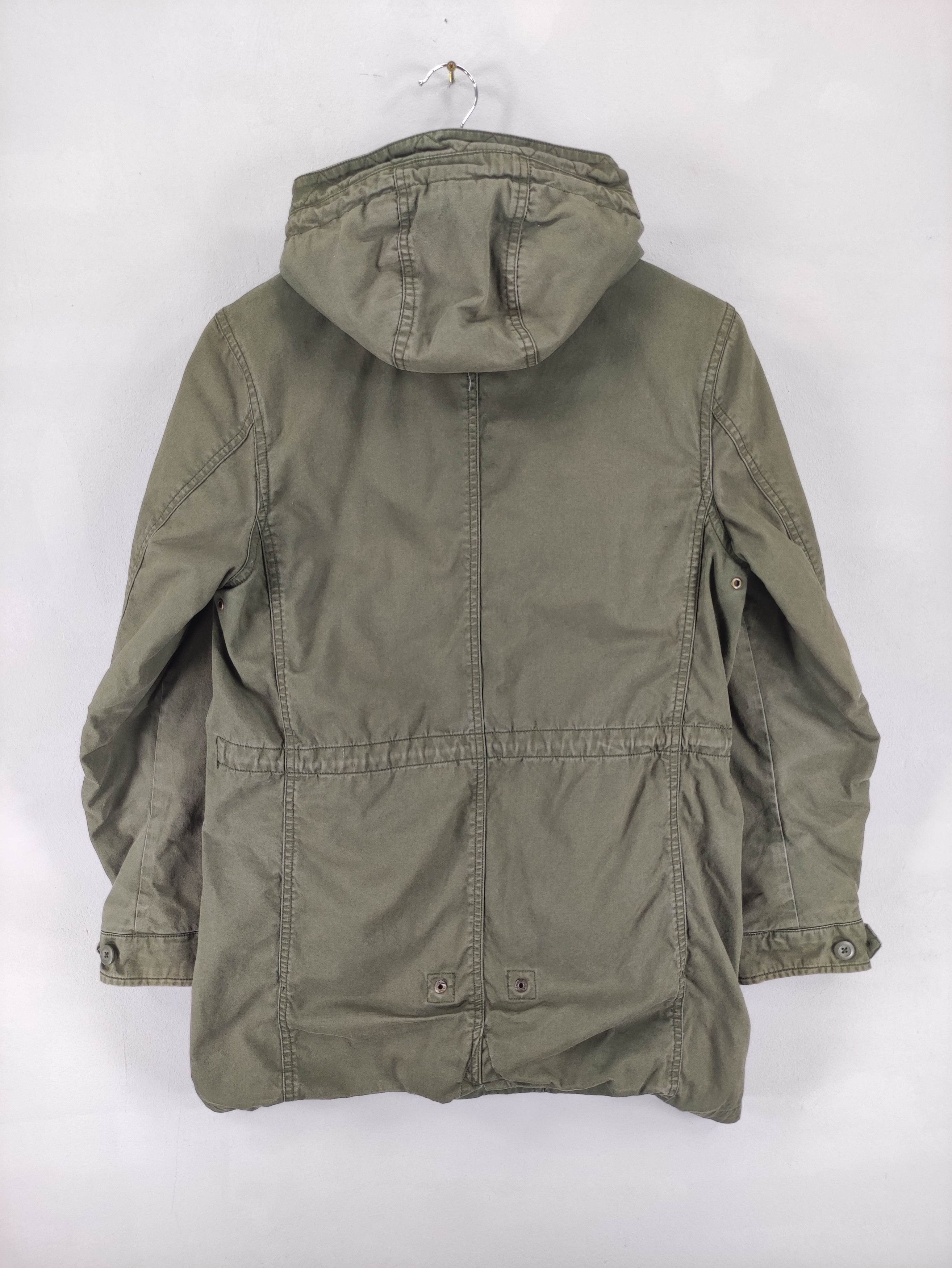 GU Vintage Gu Parka Hooded Jacket Lined Fleece Size US S / EU 44-46 / 1 - 13 Thumbnail