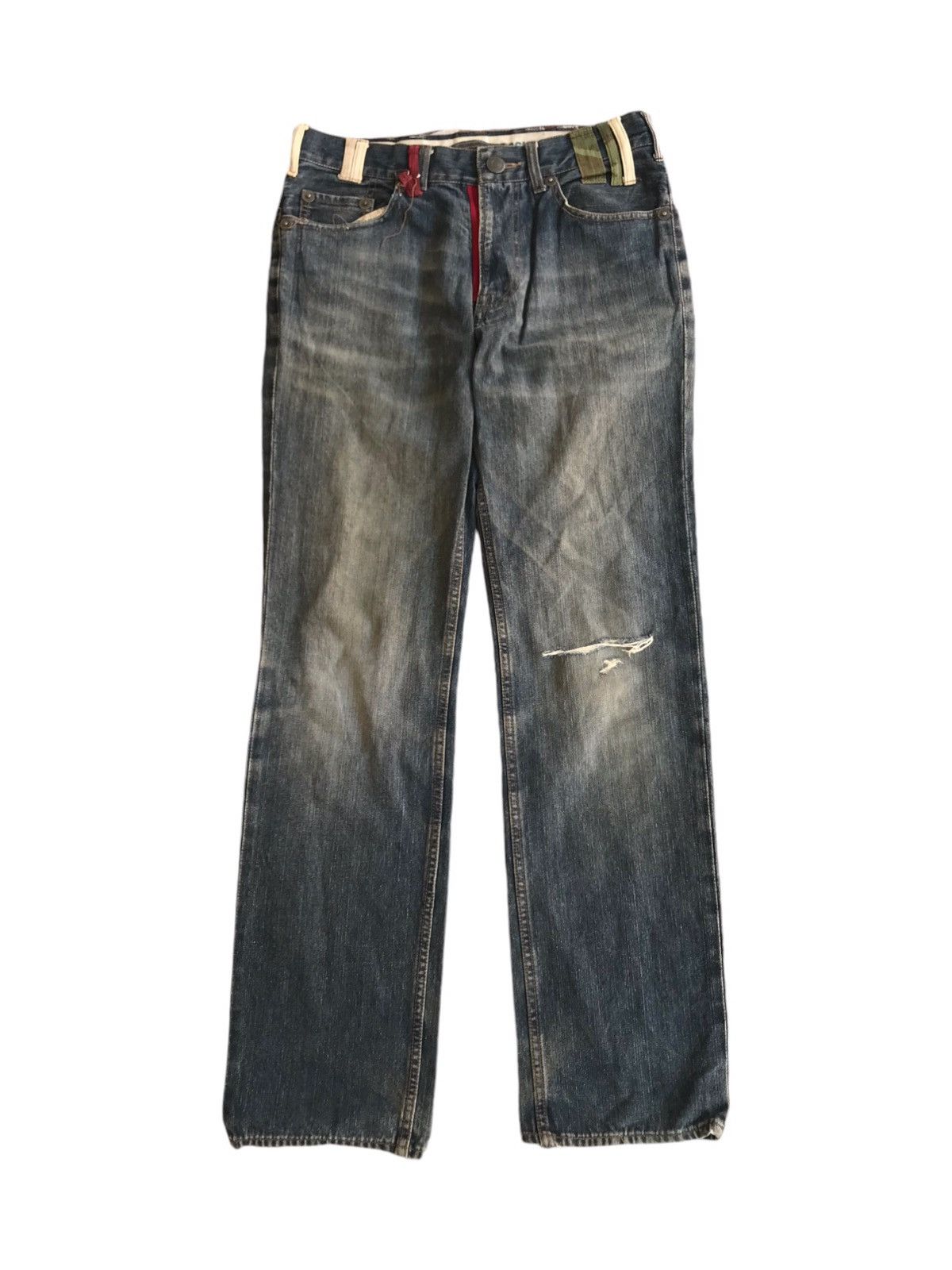 If Six Was Nine × Japanese Brand × PPFM 20th Anniversarry PPFM Denim Pants Size US 32 / EU 48 - 2 Thumbnail
