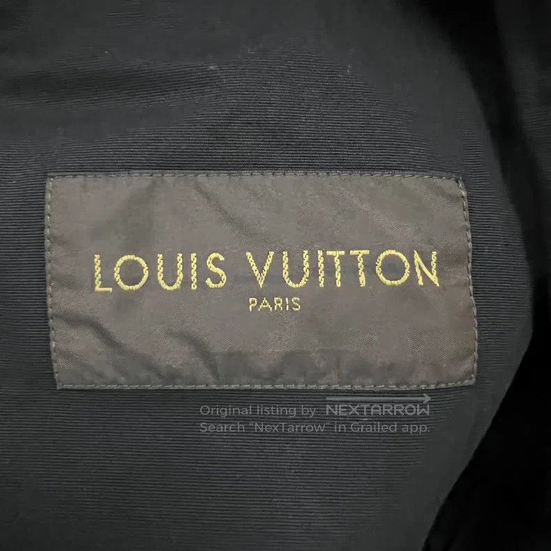 Louis Vuitton Louis Vuitton Black Embroidered Logo Jacket Size US M / EU 48-50 / 2 - 3 Thumbnail