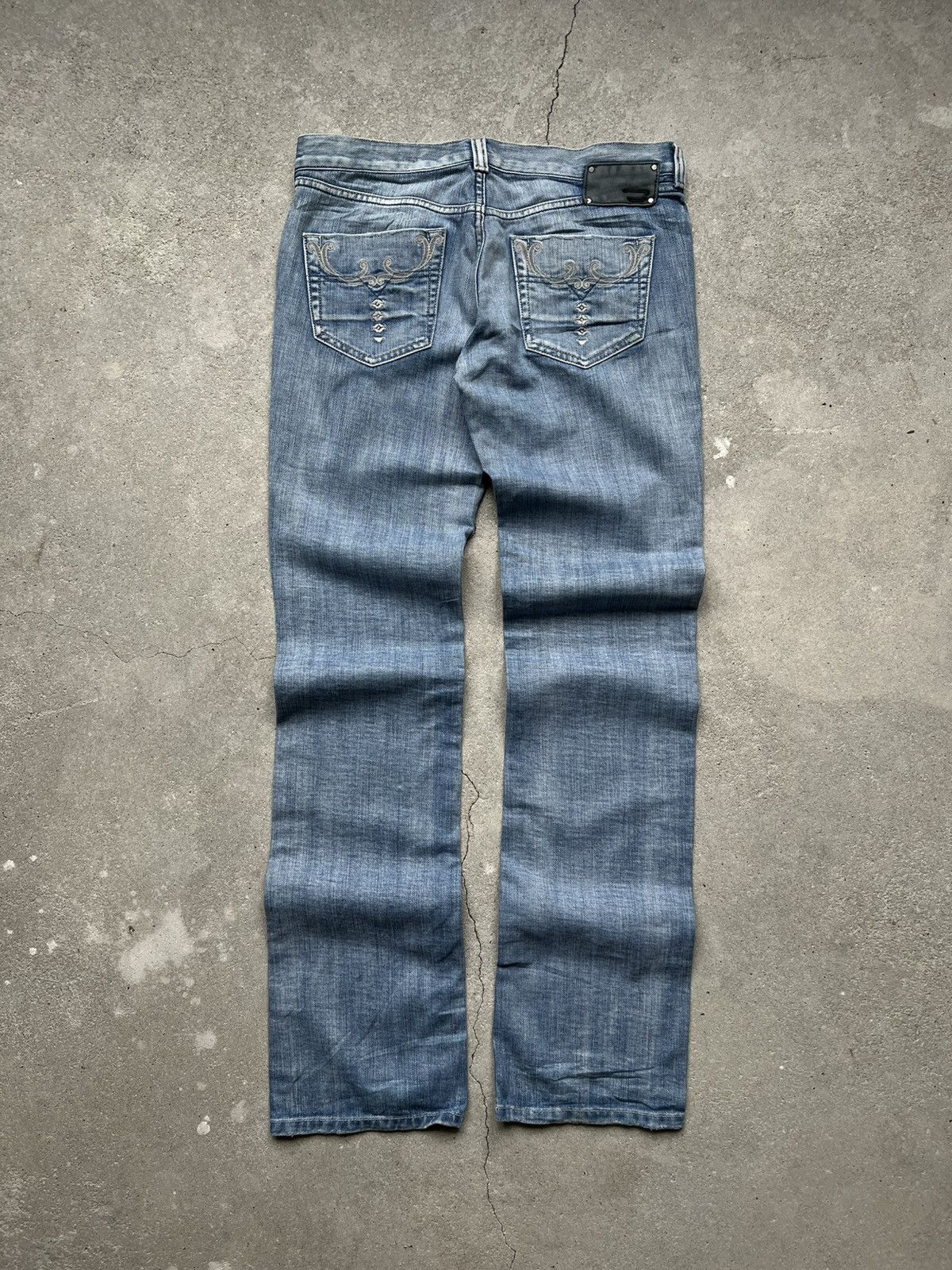 Diesel × Hysteric Glamour × Le Grande Bleu (L.G.B.) Rare Diesel jeans IfSixWasNine style junya LGB Y2K Size 27" / US 4 / IT 40 - 2 Thumbnail