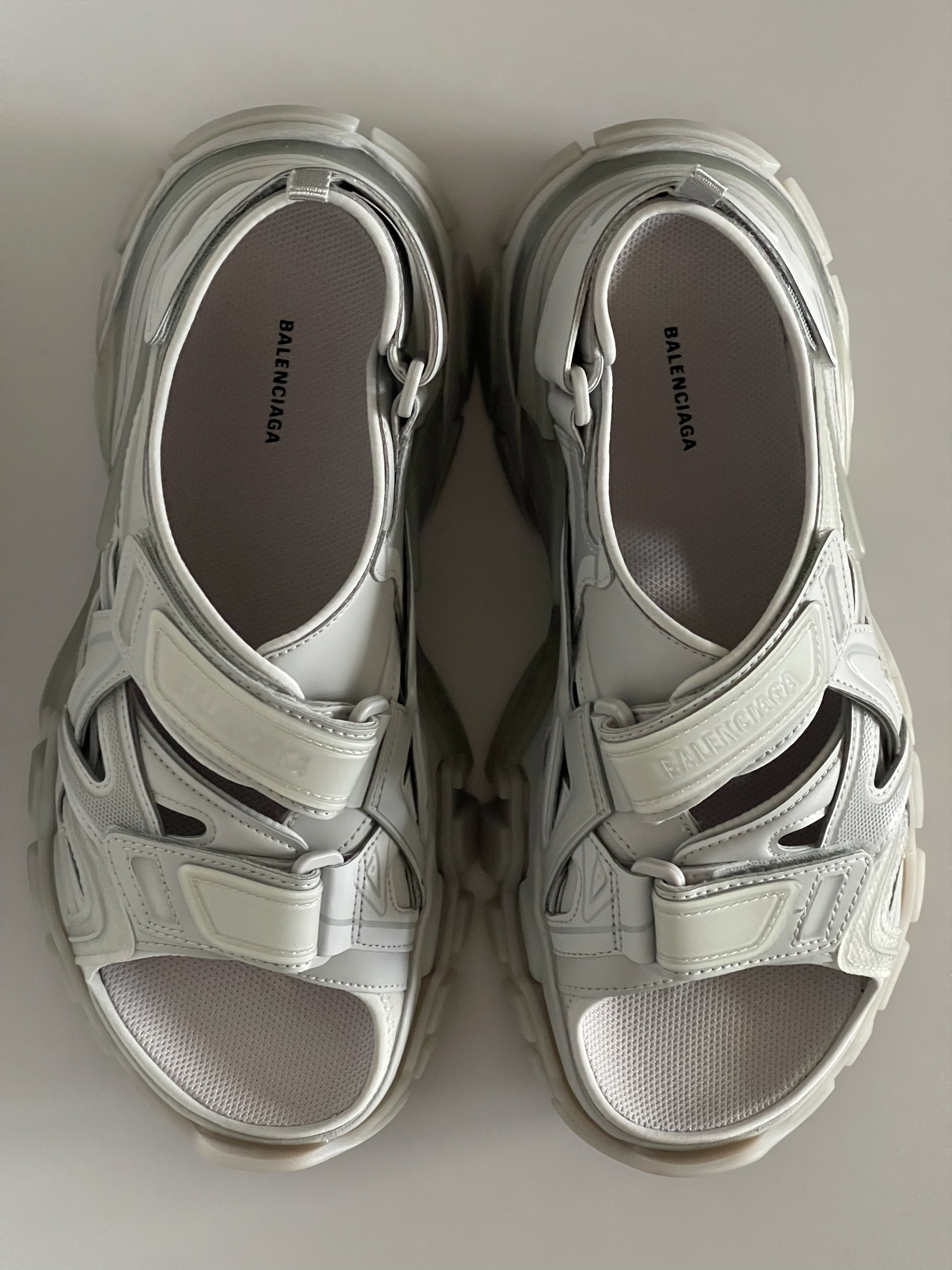 Balenciaga Balenciaga Track sandals, grey, size 41 Size US 8 / EU 41 - 4 Thumbnail