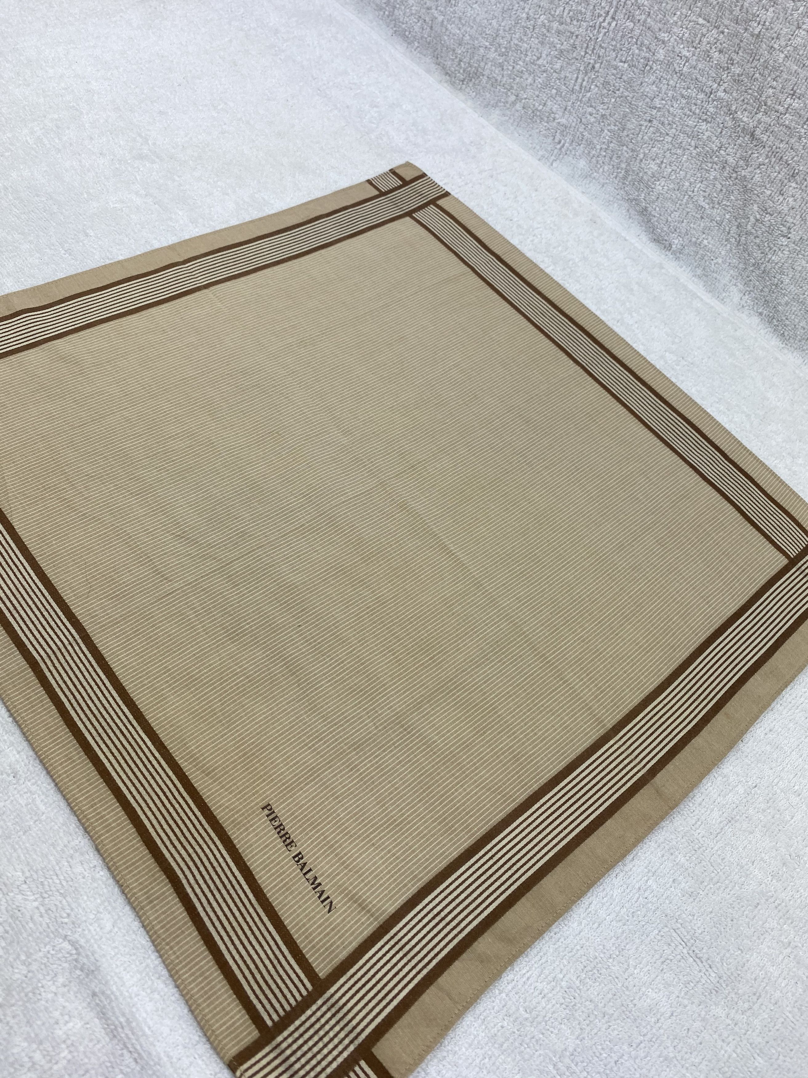 Pierre Balmain × Vintage Pierre Balmain Handkerchief / Bandana / Neckerchief Size ONE SIZE - 4 Thumbnail