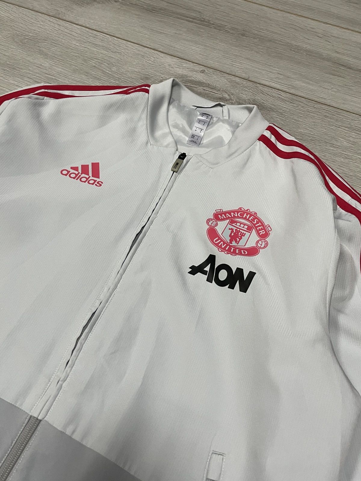Adidas Adidas AON Manchester United Soccer track Jacket zip Size US M / EU 48-50 / 2 - 3 Thumbnail