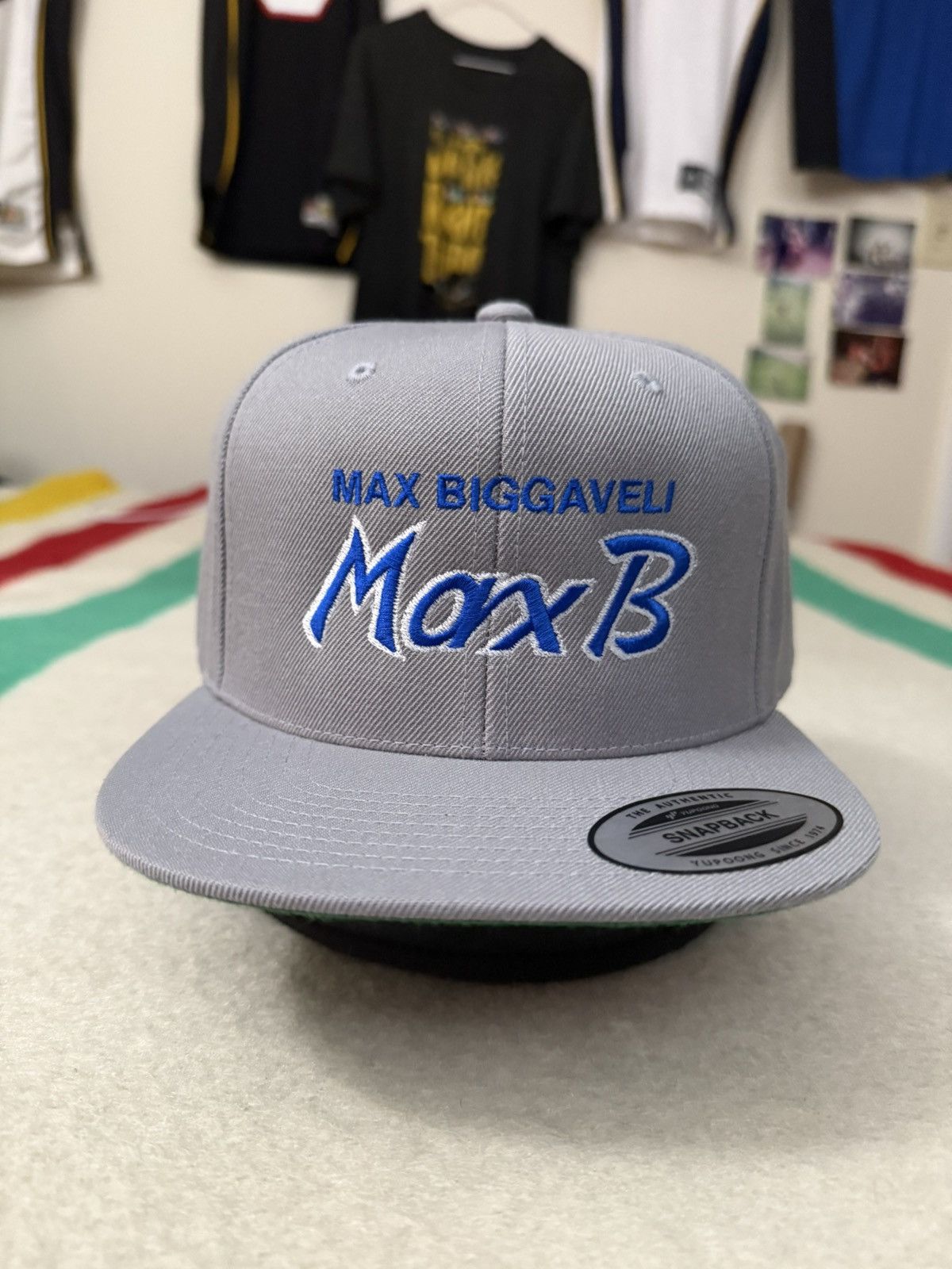 (SOUND)+(VISION) × Rap Tees Max b Max Biggaveli Charley Wingate ScriptSnapBack Hat Size ONE SIZE - 4 Thumbnail