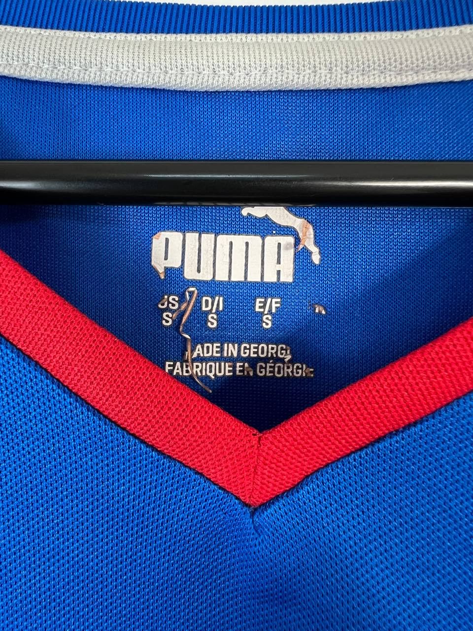 Puma RANGERS GLASGOW 2015/16 HOME LONG SLEEVE SOCCER JERSEY Sz S Size US S / EU 44-46 / 1 - 3 Thumbnail