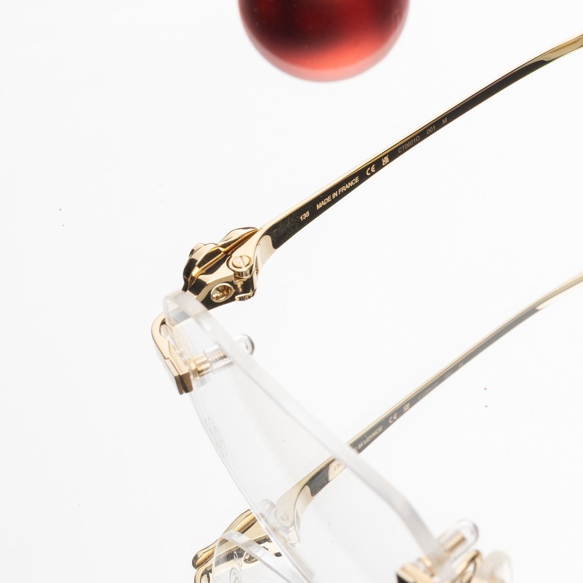 Cartier CARTIER CT0601O 001 GLASSES Size ONE SIZE - 4 Thumbnail