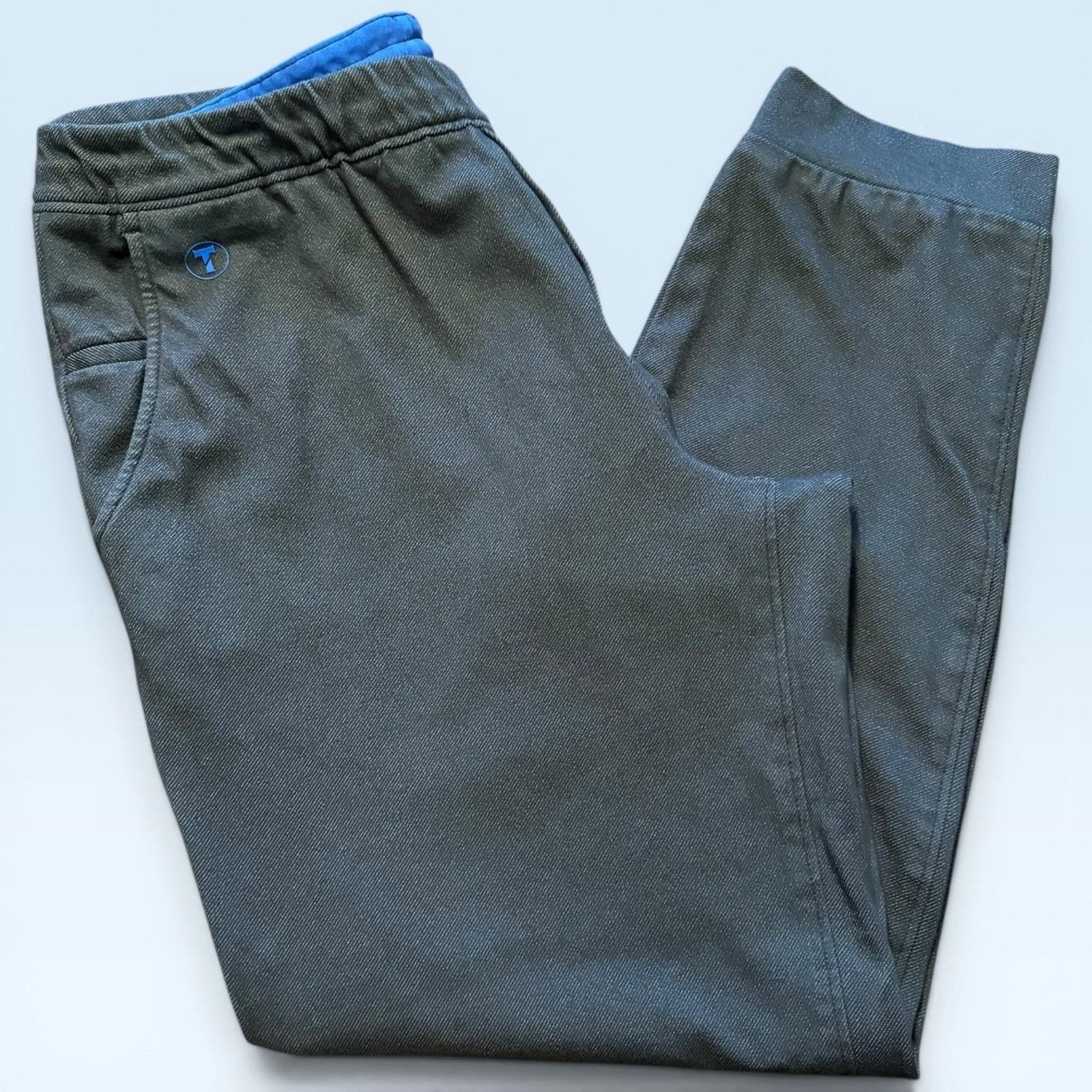 Twillory Twillory Pants Mens XL Gray Athlounger Jogger Elastic Waist Size US 34 / EU 50 - 1 Thumbnail