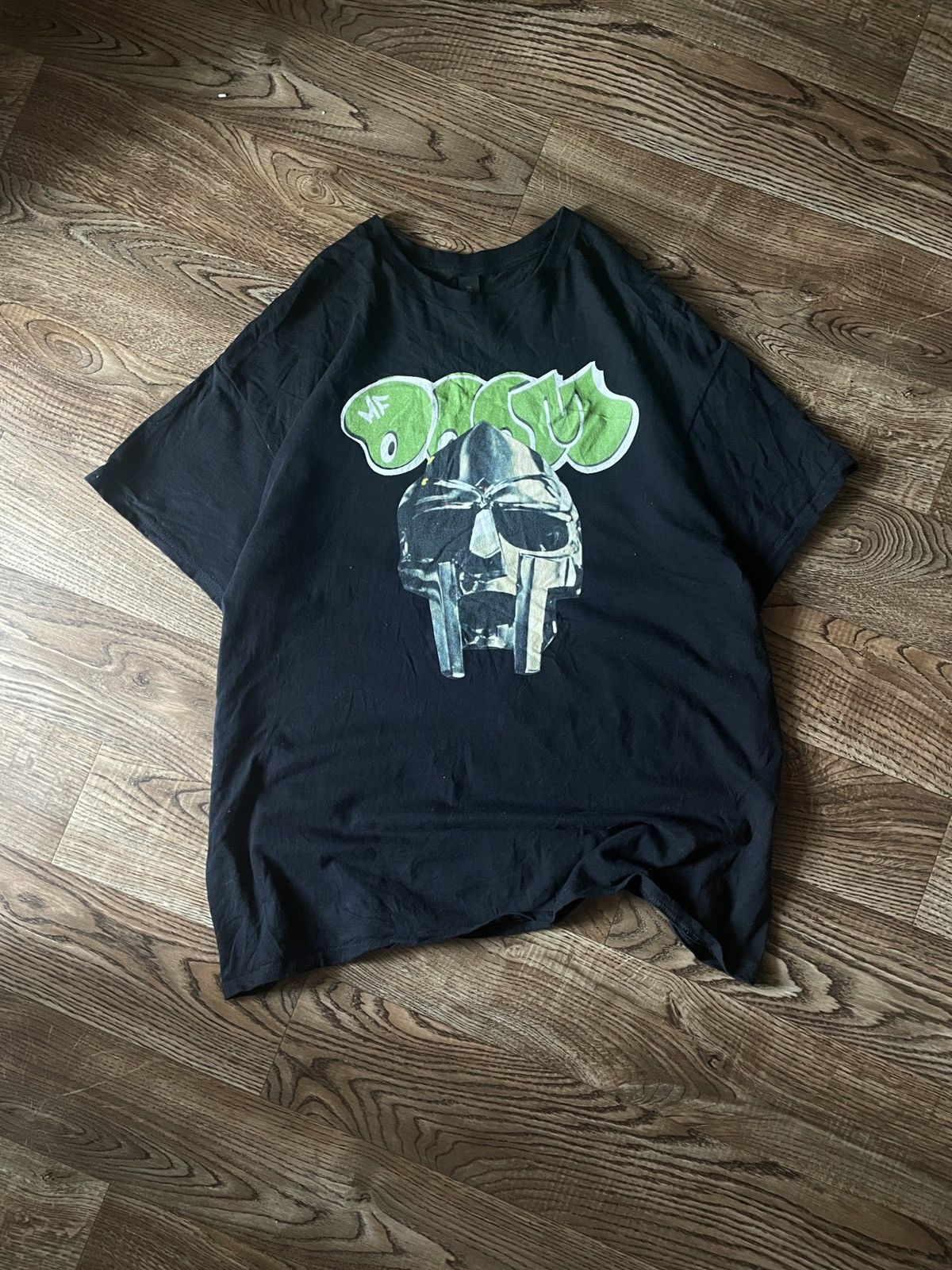 Rap Tees MF Doom T-Shirt, Vintage Hip Hop 90s Shirt rap Size US XL / EU 56 / 4 - 3 Thumbnail