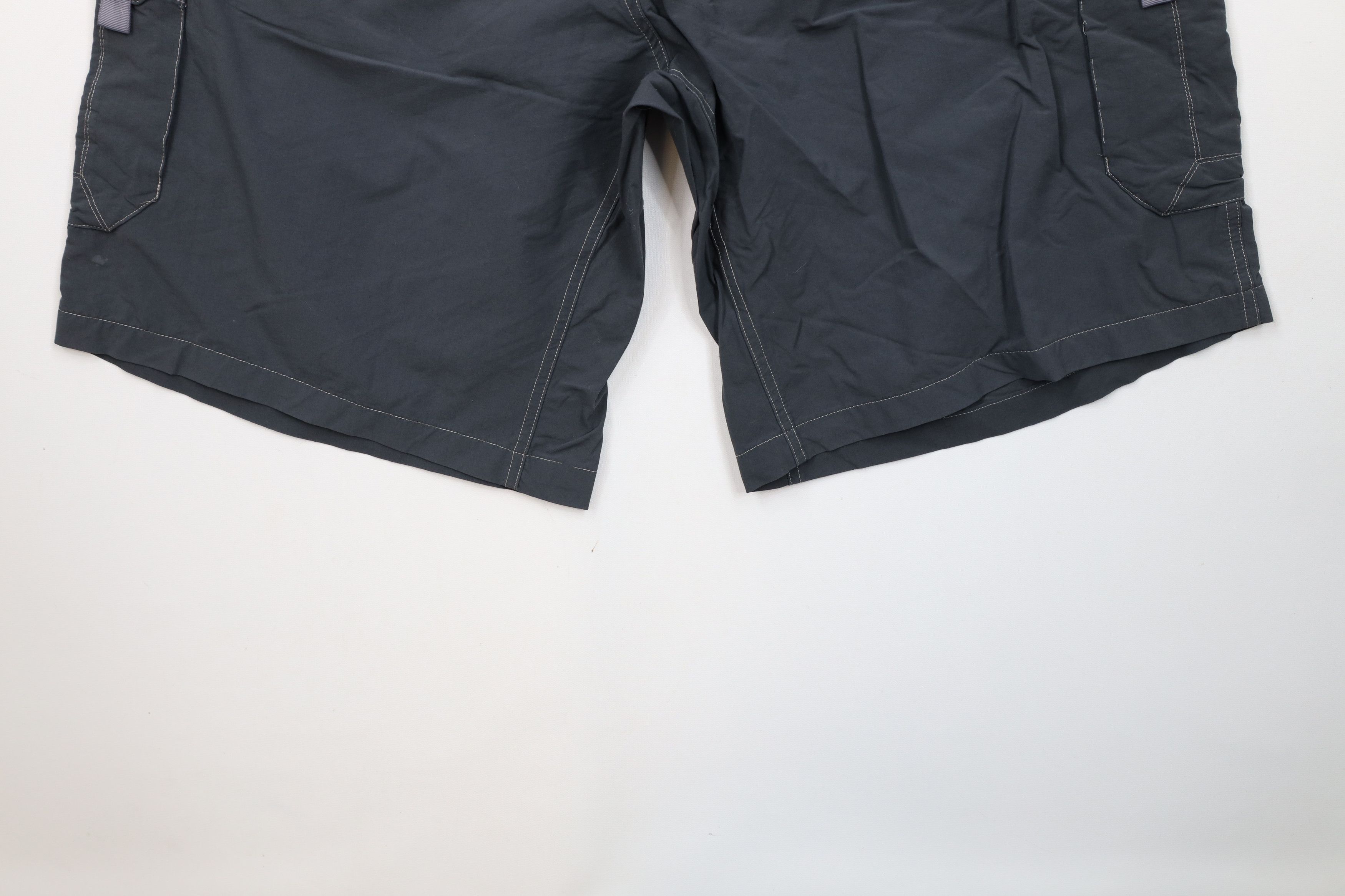 Kuhl × Vintage Kuhl Mountain Distressed Hiking Climbing Cargo Shorts Gray Size US 40 / EU 56 - 14 Thumbnail