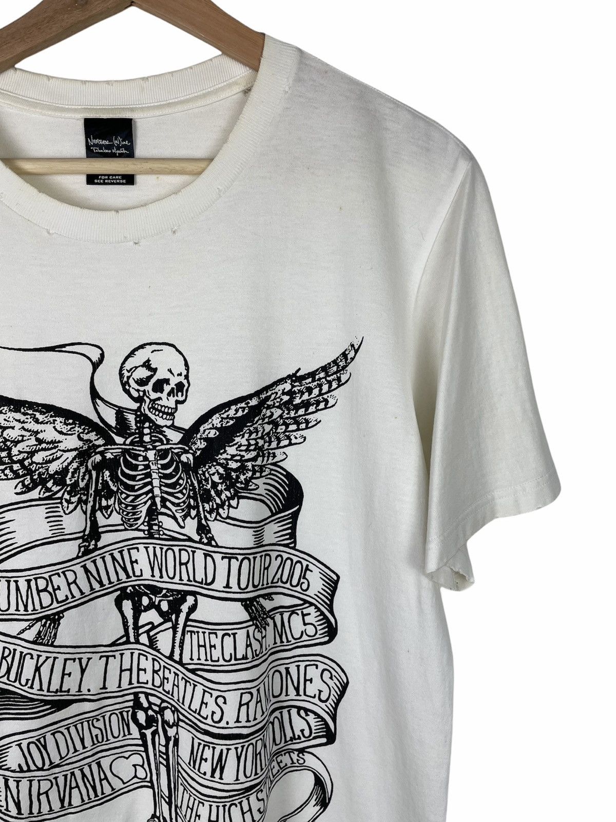 Band Tees × Number (N)ine × Takahiromiyashita The Soloist. Number (N)ine World Tour 2005 Archive Takahiro Distressed Size US M / EU 48-50 / 2 - 13 Thumbnail