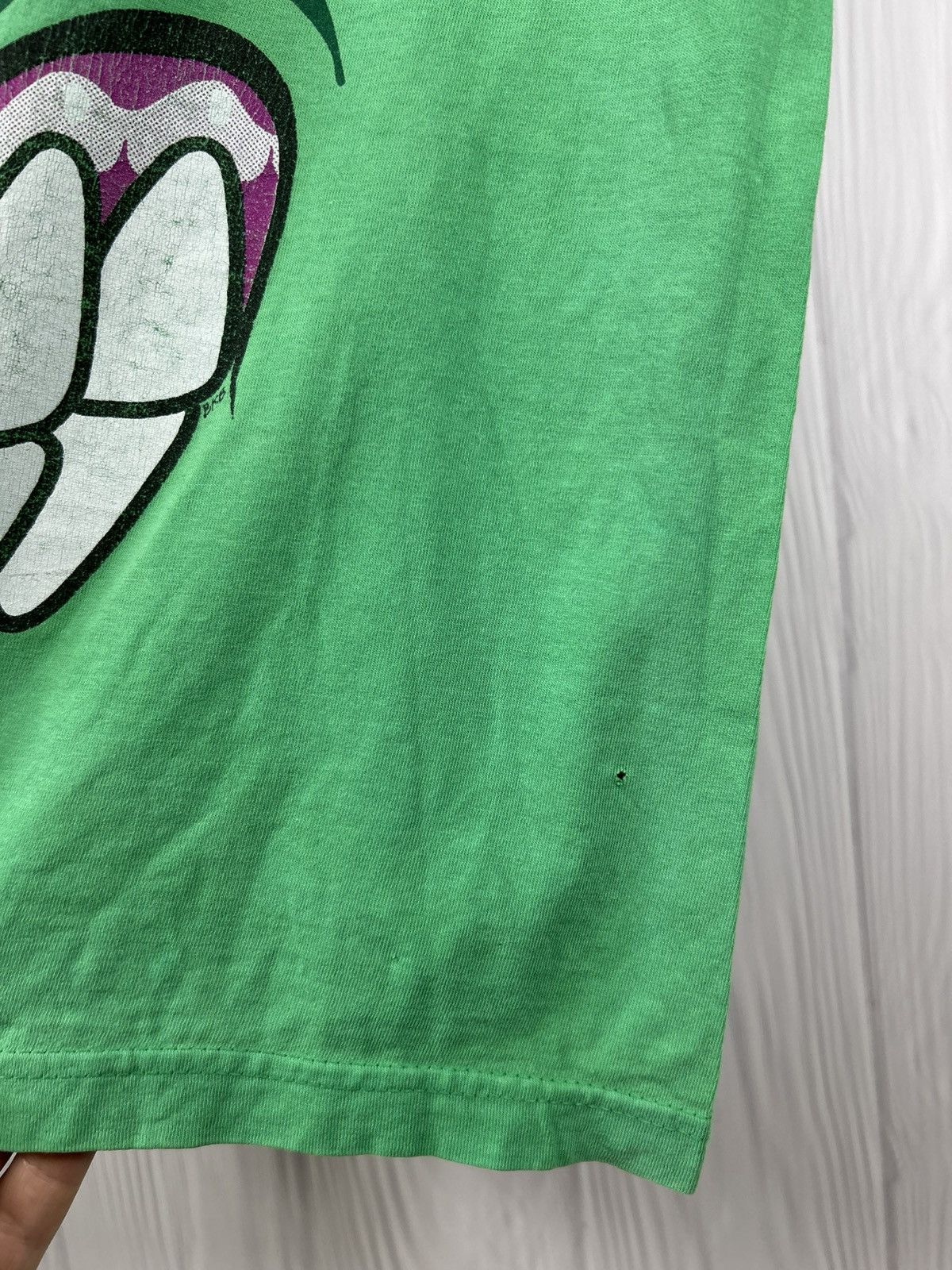 Band Tees Rare Vintage 90s NOFX Mons-Tour Distressed T-Shirt Size M Size US M / EU 48-50 / 2 - 13 Thumbnail