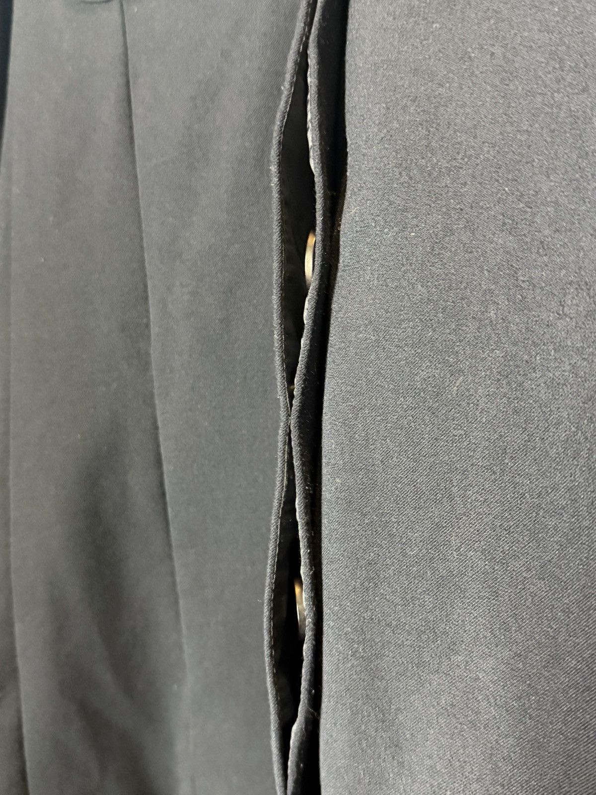 Vintage Navy Button-Up Light Jacket Size L / US 10 / IT 46 - 5 Thumbnail