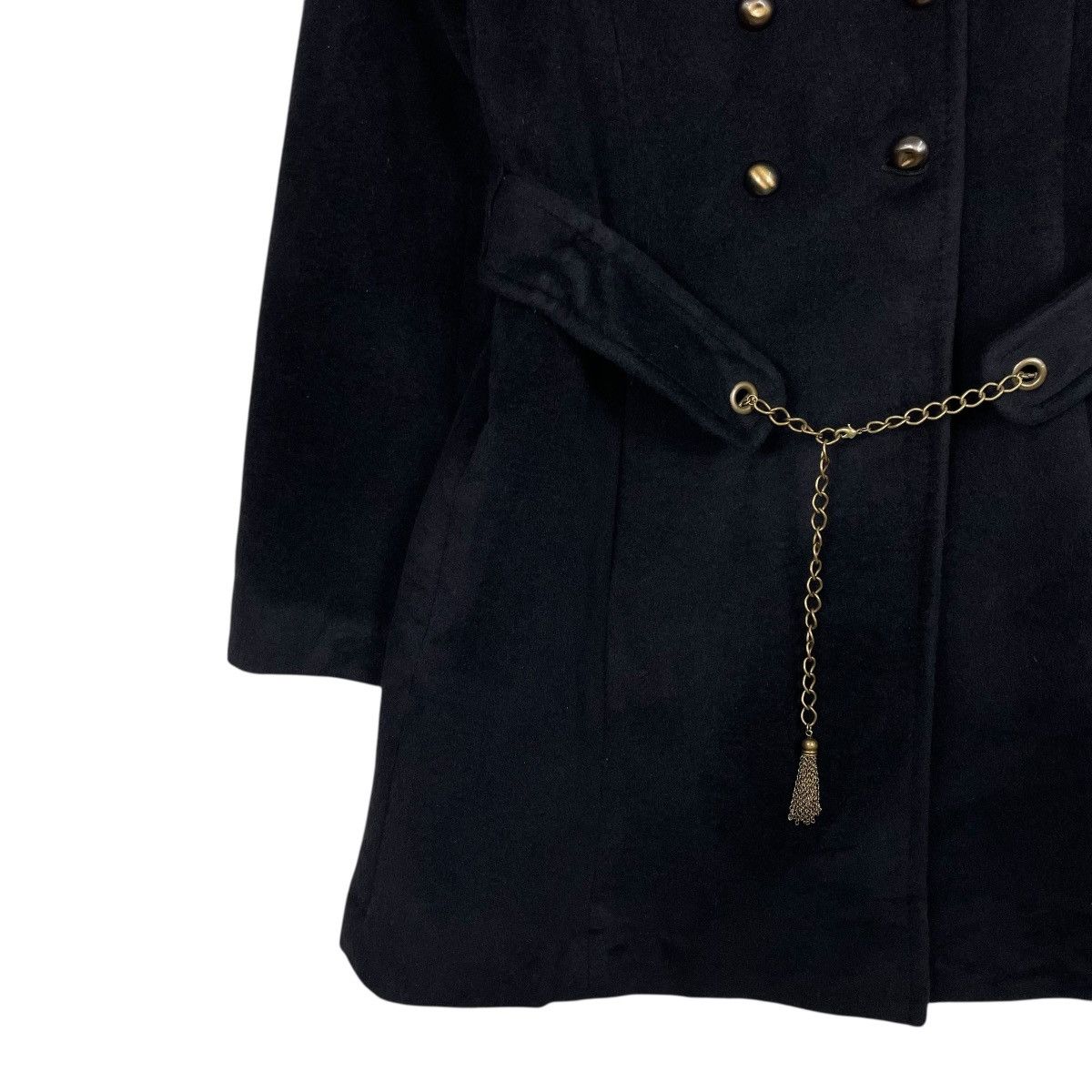 Comme Ca Ism Comme Ca Ism Black Double Breasted Women Coat Size S / US 4 / IT 40 - 4 Thumbnail