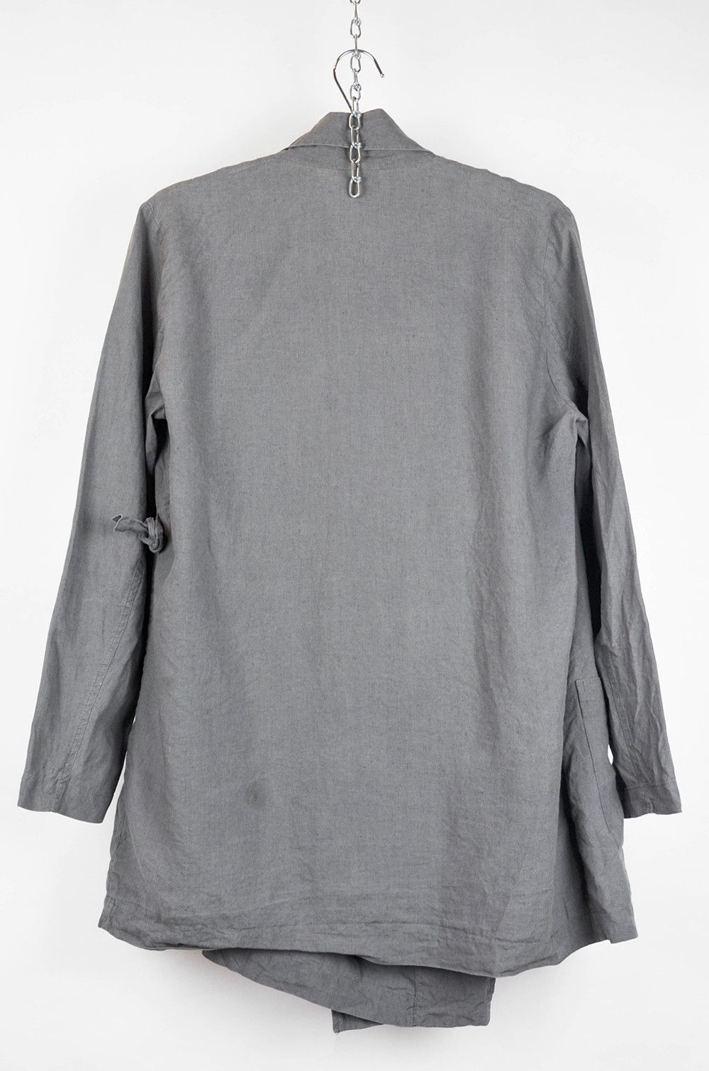 Dries Van Noten Dries Van Noten Long Linen Wrap Robe Blazer – Size 38 Size M / US 6-8 / IT 42-44 - 8 Thumbnail