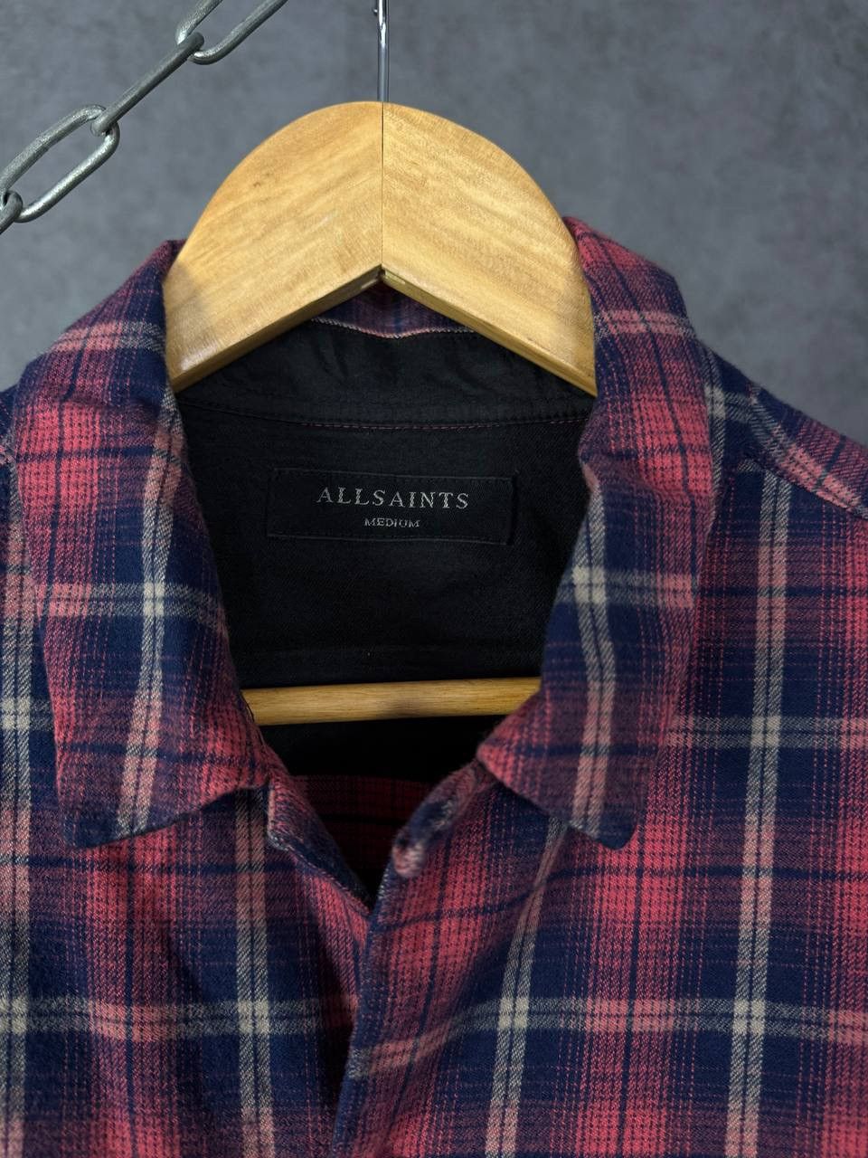 Allsaints Allsaints designer flannel shirt Size US M / EU 48-50 / 2 - 3 Thumbnail
