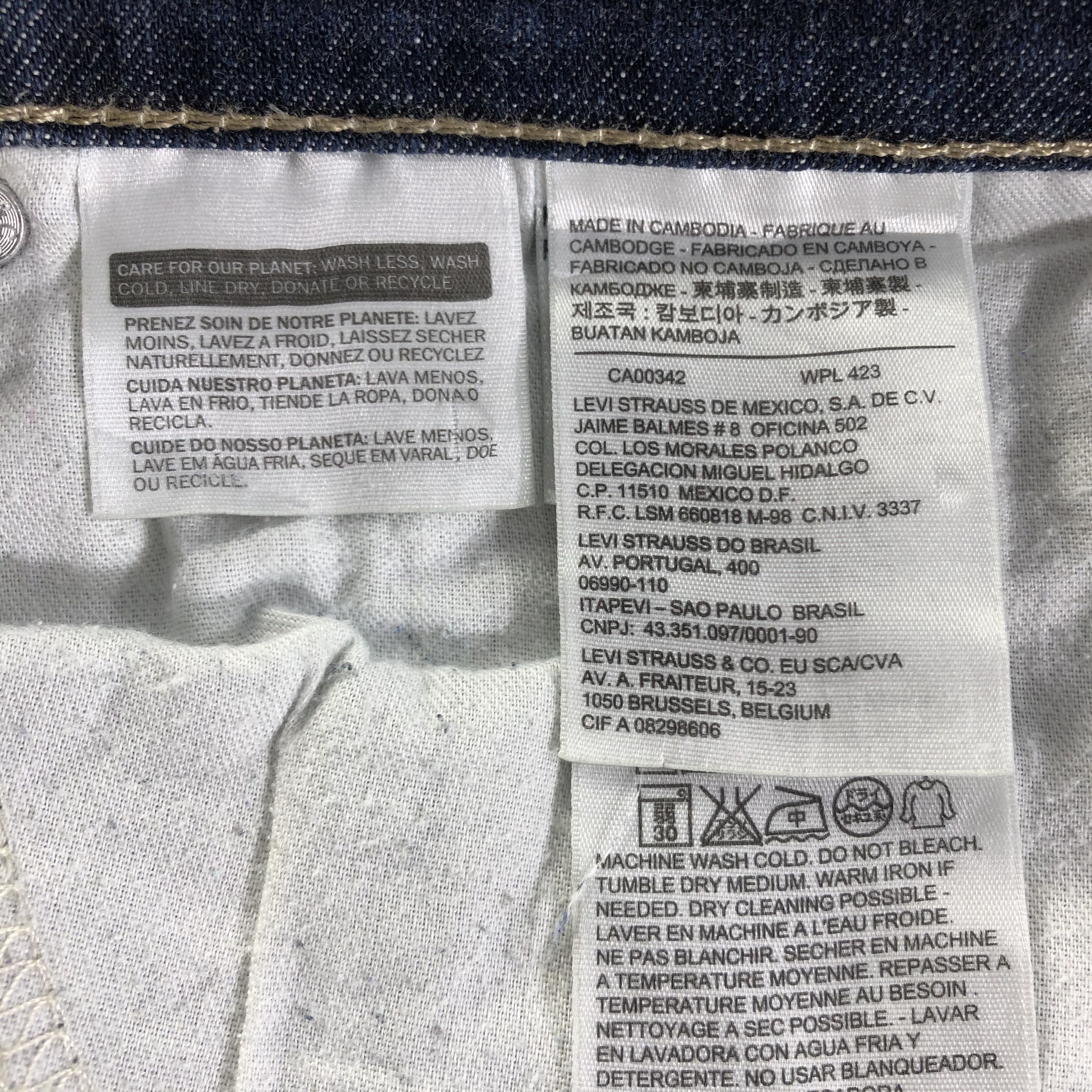 Levi's × Vintage Vintage Levis 511 Jeans-JM3293 Size US 36 / EU 52 - 9 Thumbnail