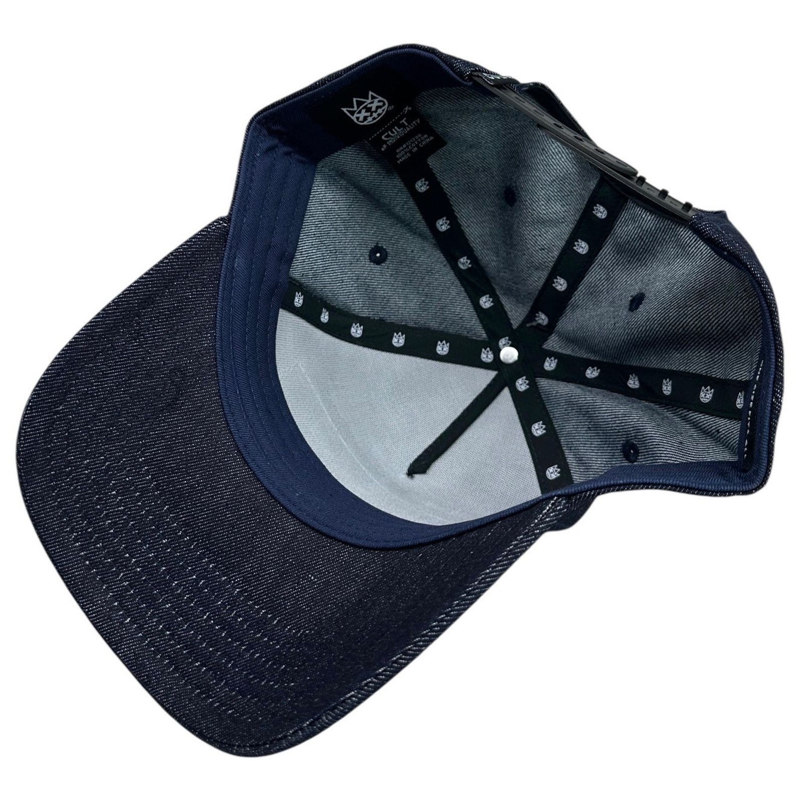 Cult Of Individuality Cult of Individuality Snapback Hat You Can't Do Epic Denim Size ONE SIZE - 5 Thumbnail