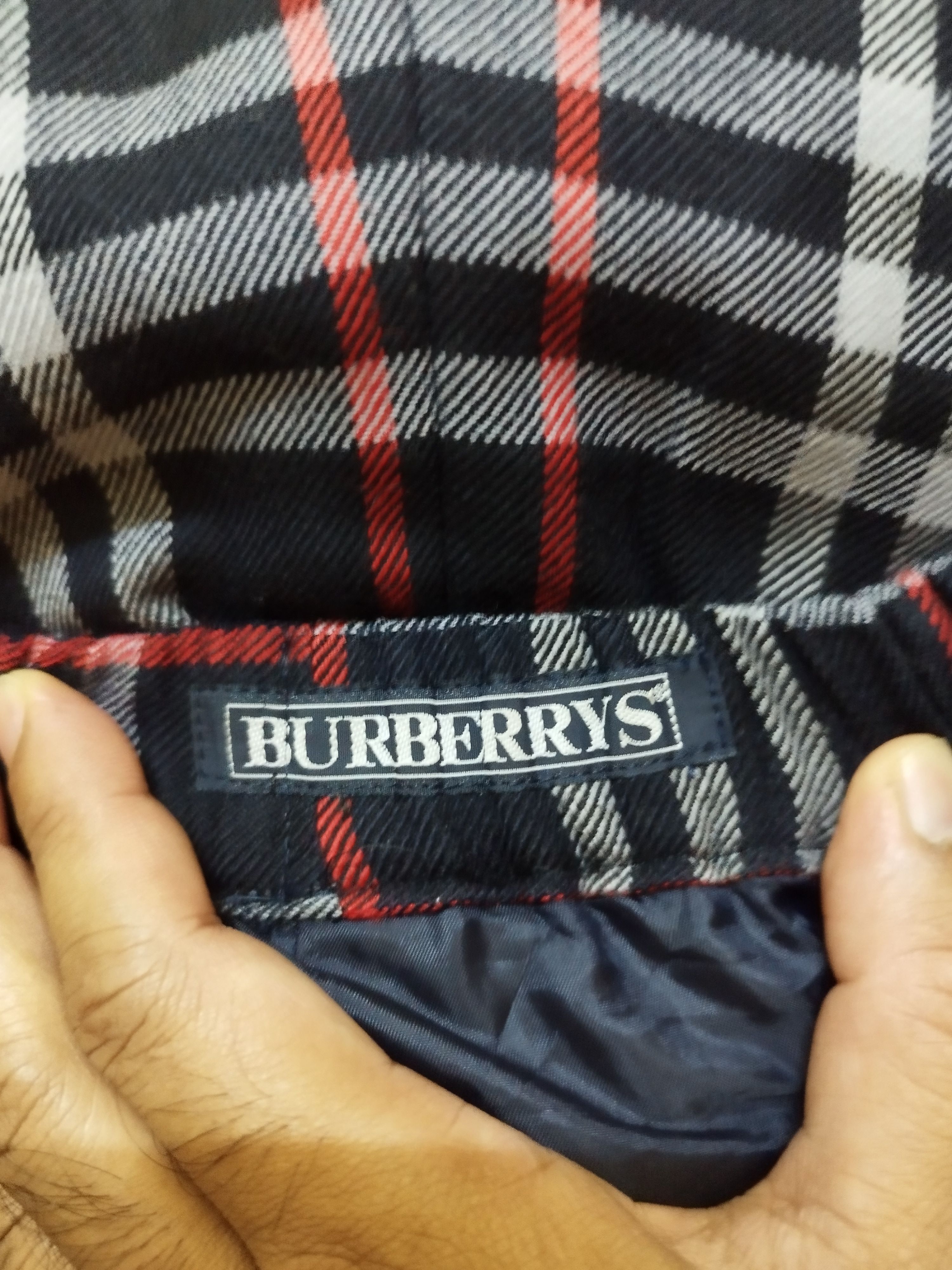 Burberry × Vintage Vintage BURBERRY nova check wool pants Size US 30 / EU 46 - 6 Thumbnail