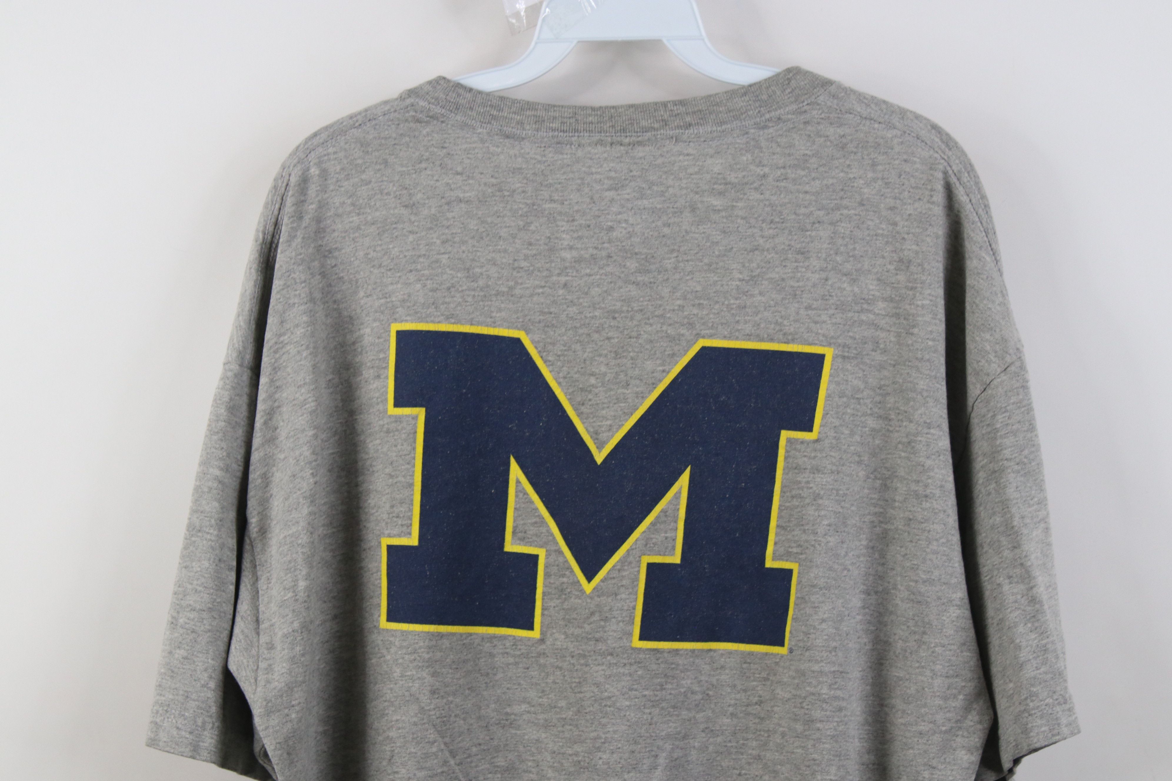 Nike Vintage Nike University of Michigan Short Sleeve T-Shirt Size US L / EU 52-54 / 3 - 13 Thumbnail