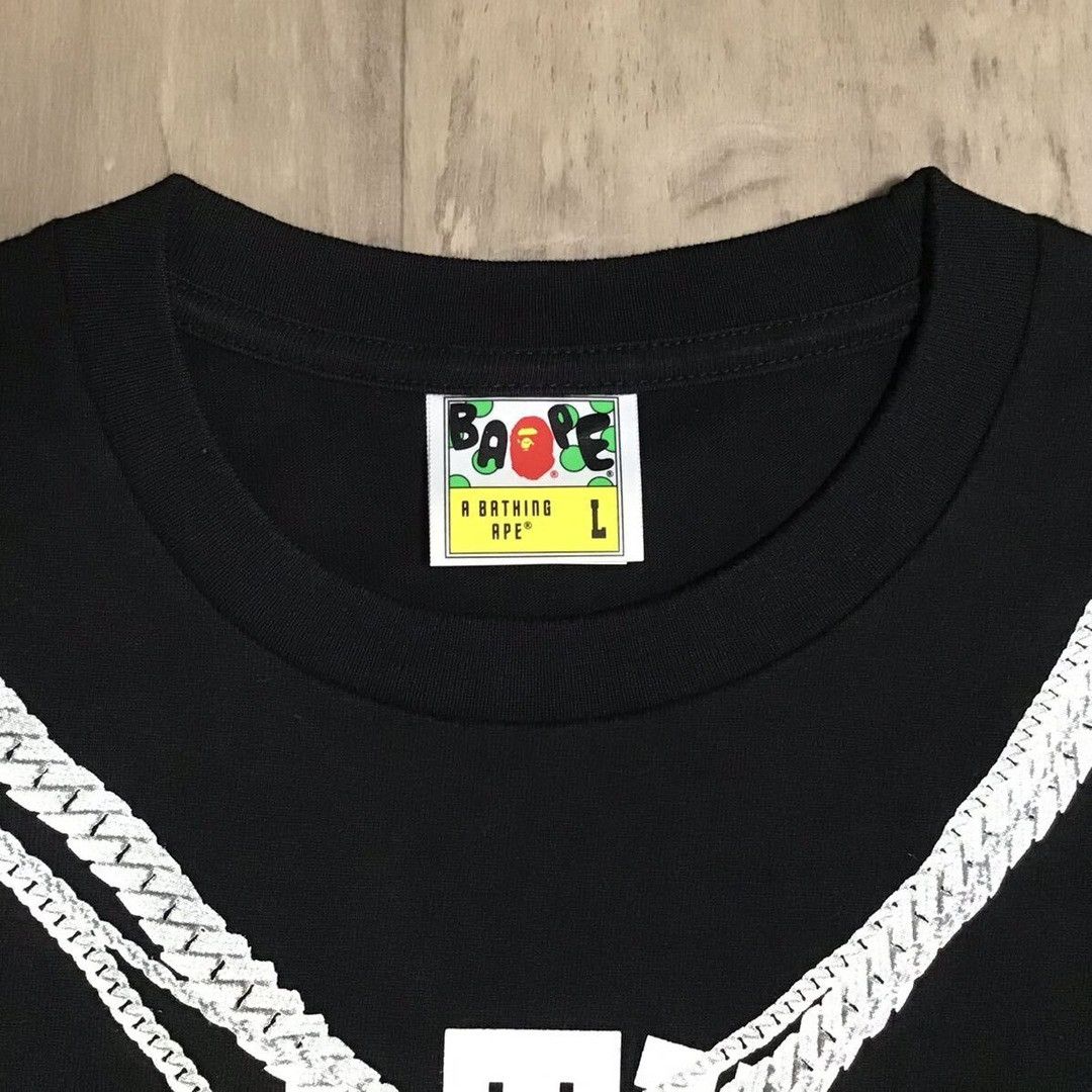 Bape BAPE × Yellow Bucks Necklace College Logo T-shirt APE Size US L / EU 52-54 / 3 - 5 Thumbnail