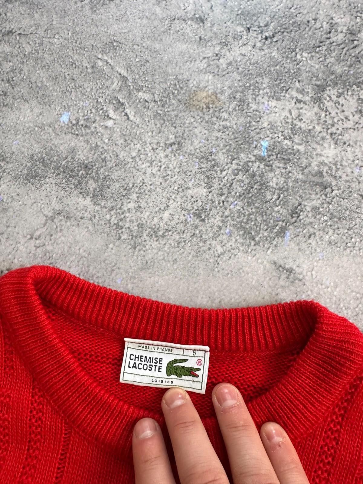 Lacoste Vintage 90s Lacoste Sweater Wool Knitwear Sz 5 Size US L / EU 52-54 / 3 - 5 Thumbnail