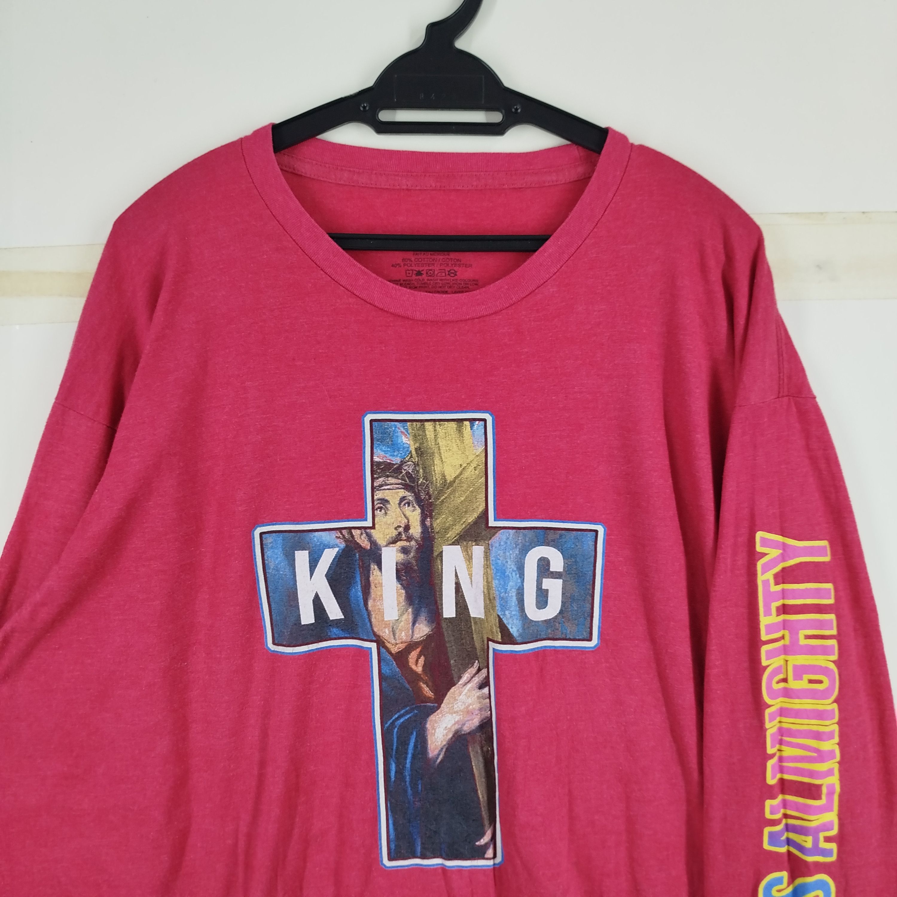 Other Vintage Jesus Almighty Big Logo Big Size Y2k Size US XXL / EU 58 / 5 - 2 Thumbnail
