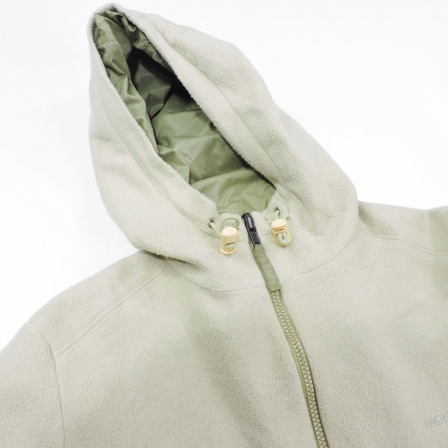 Moncler 90’S MONCLER HUSKY REVERSIBLE LIGHT GREEN FLEECE JACKET Size US S / EU 44-46 / 1 - 9 Thumbnail