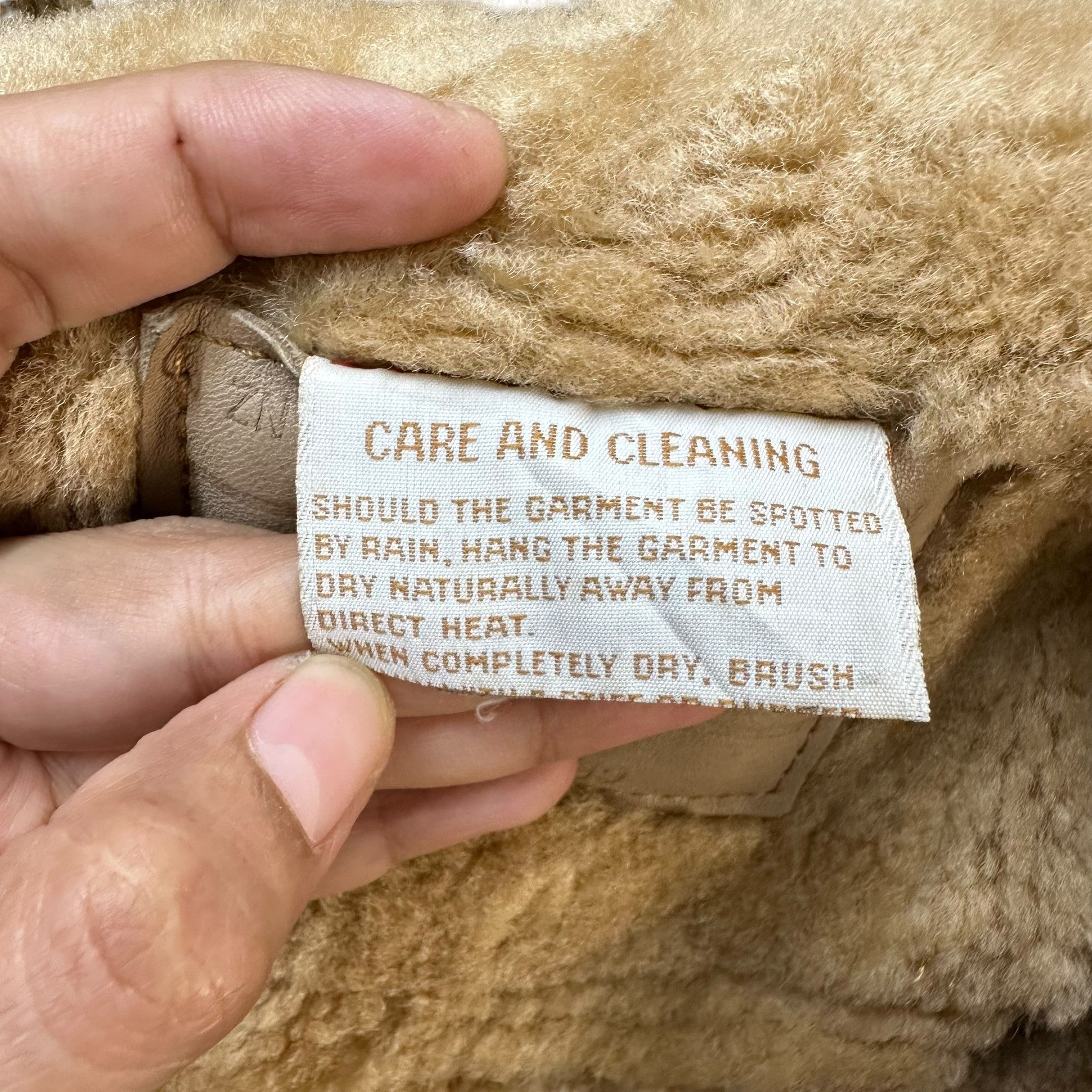 Vintage 80’s HOMESTEAD SHEEPSKIN PRODUCTS Shearling Jacket #A67-1612 Size US M / EU 48-50 / 2 - 14 Thumbnail