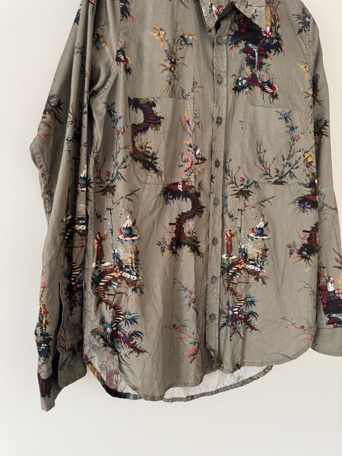 Paul Harnden Shoemakers Printed Shirt Size US M / EU 48-50 / 2 - 3 Thumbnail