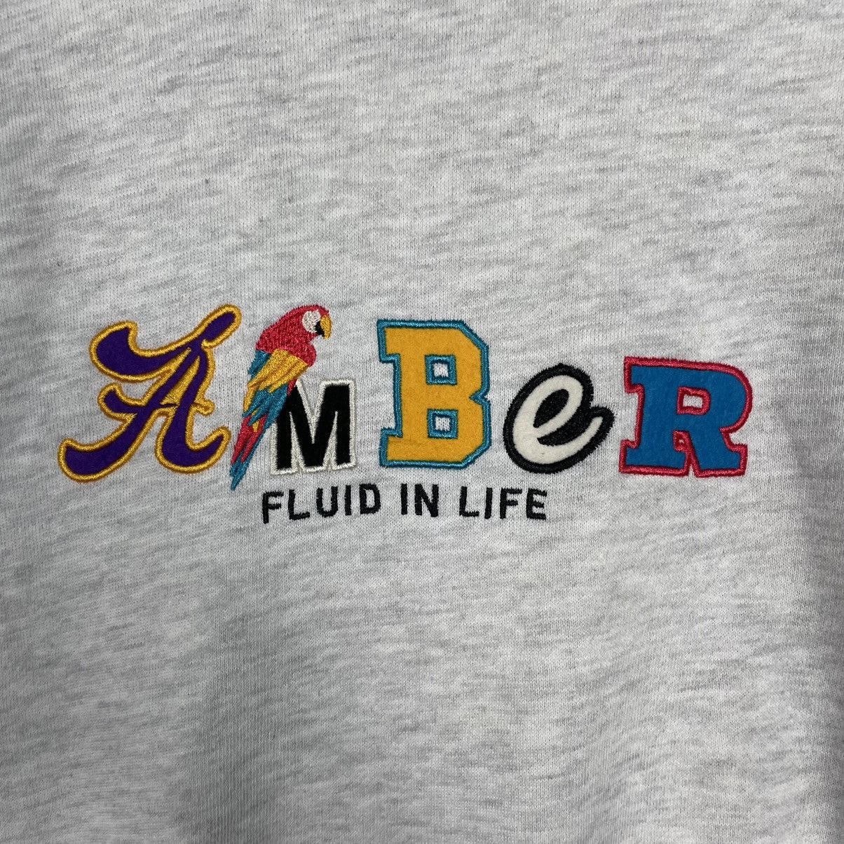 Japanese Brand Amber Crewneck Sweatshirt Size US L / EU 52-54 / 3 - 10 Thumbnail