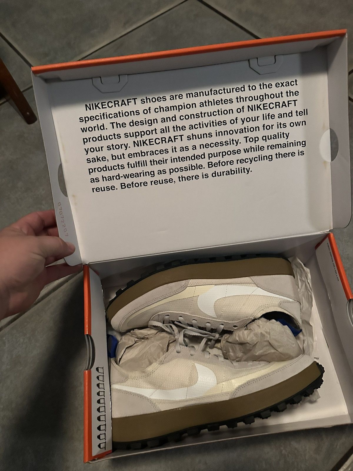 Nike × Tom Sachs Tom Sachs General Purpose Shoe Size US 8.5 / EU 41-42 - 11 Thumbnail