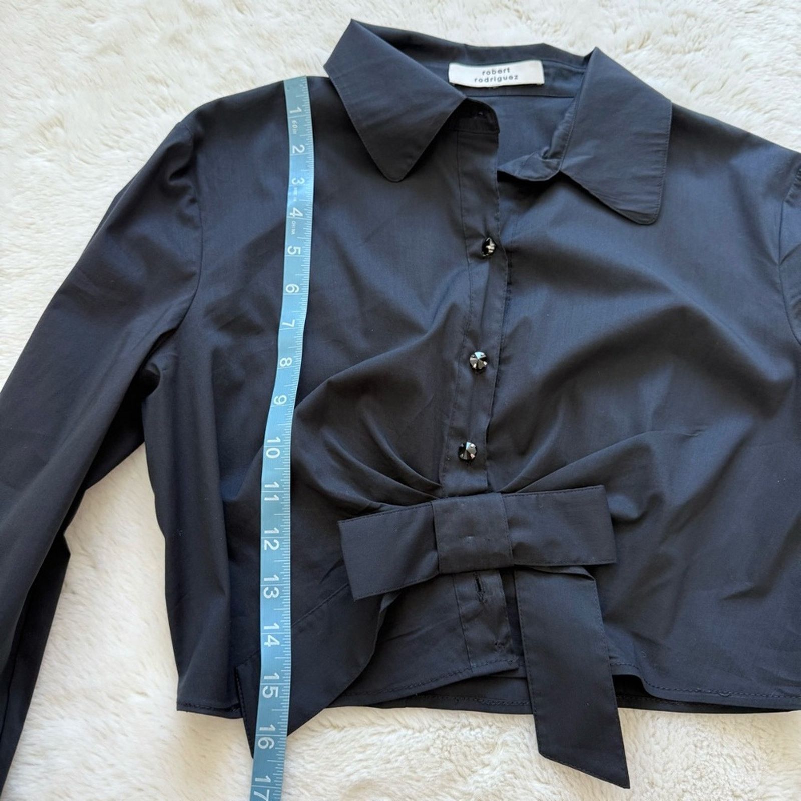 Robert Rodriguez Robert Rodriquez women black shirt size S Size S / US 4 / IT 40 - 8 Thumbnail