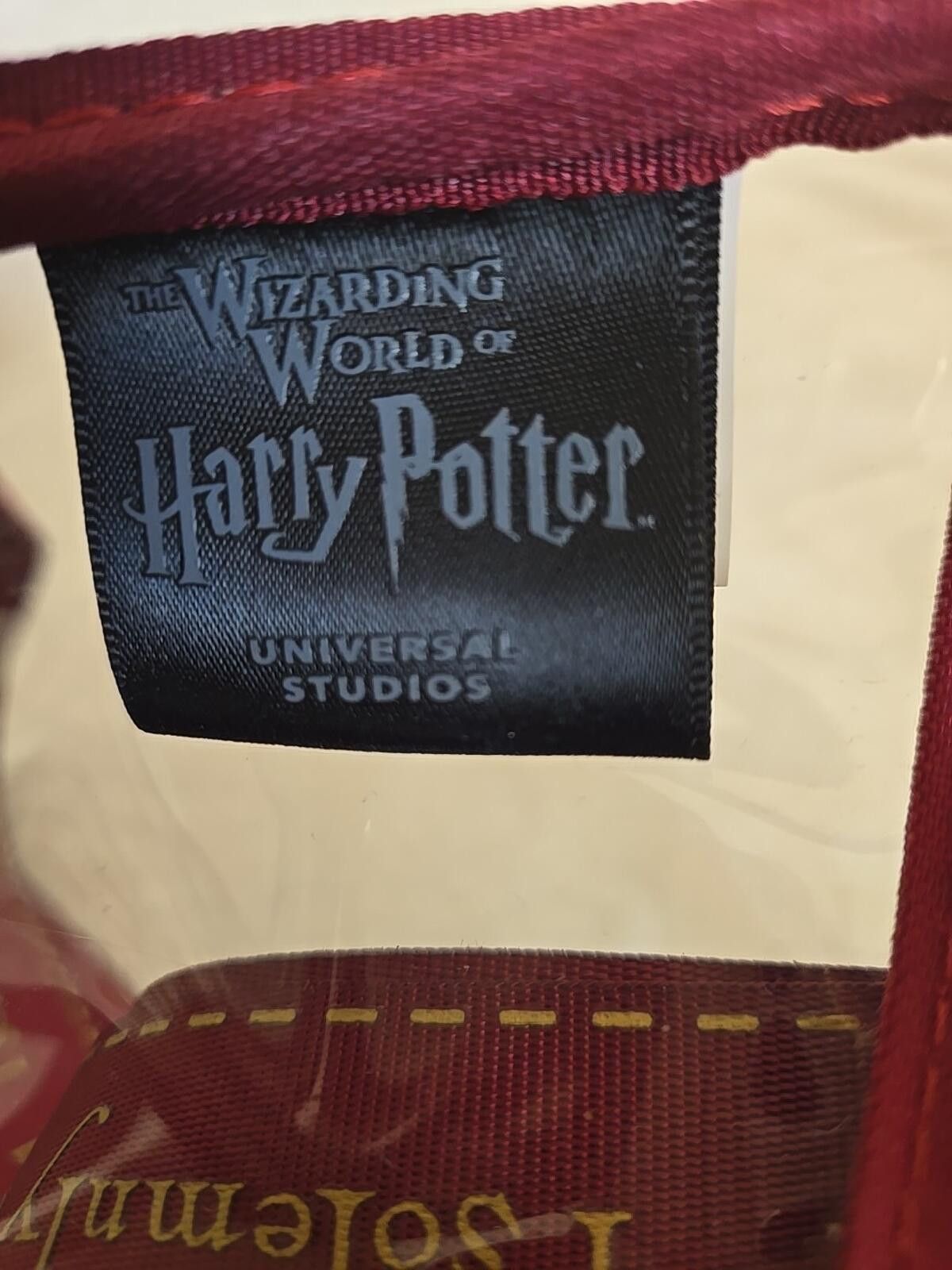 Disney Harry Potter Marauders Map Backpack Bag New Transparent Size ONE SIZE - 8 Thumbnail