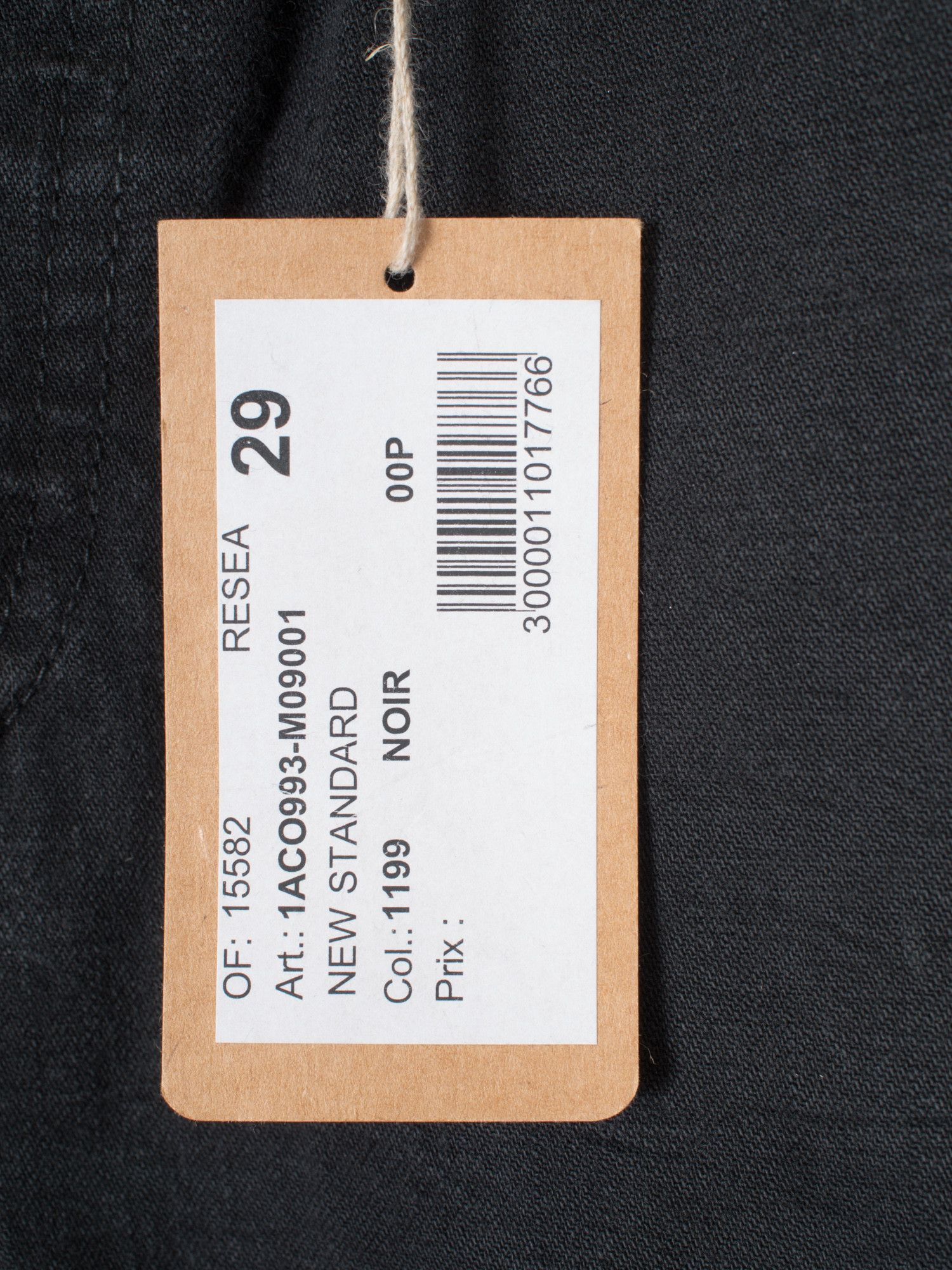 A.P.C. New Standard Selvedge Black Jeans Size US 29 - 5 Thumbnail