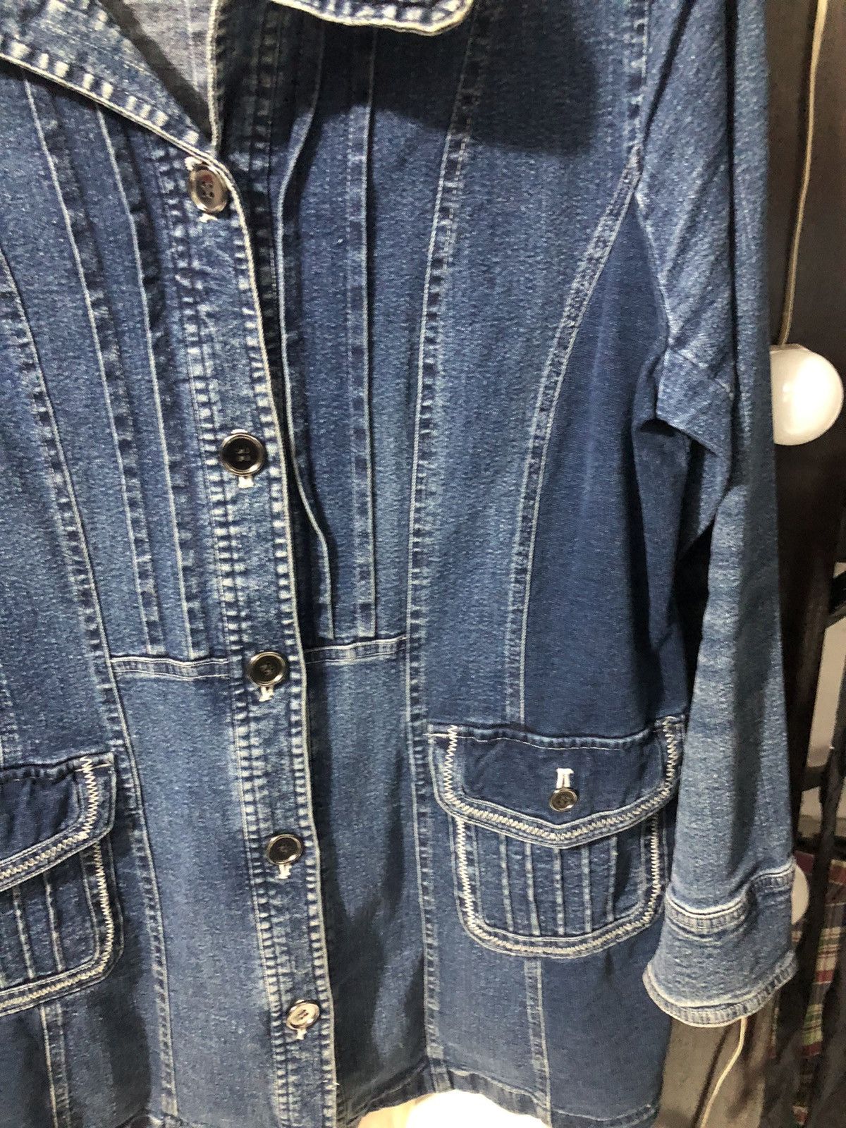 Japanese Brand × Vintage DENIM JACKET x NOA-GE BLUE DENIM Size XL / US 12-14 / IT 48-50 - 8 Thumbnail