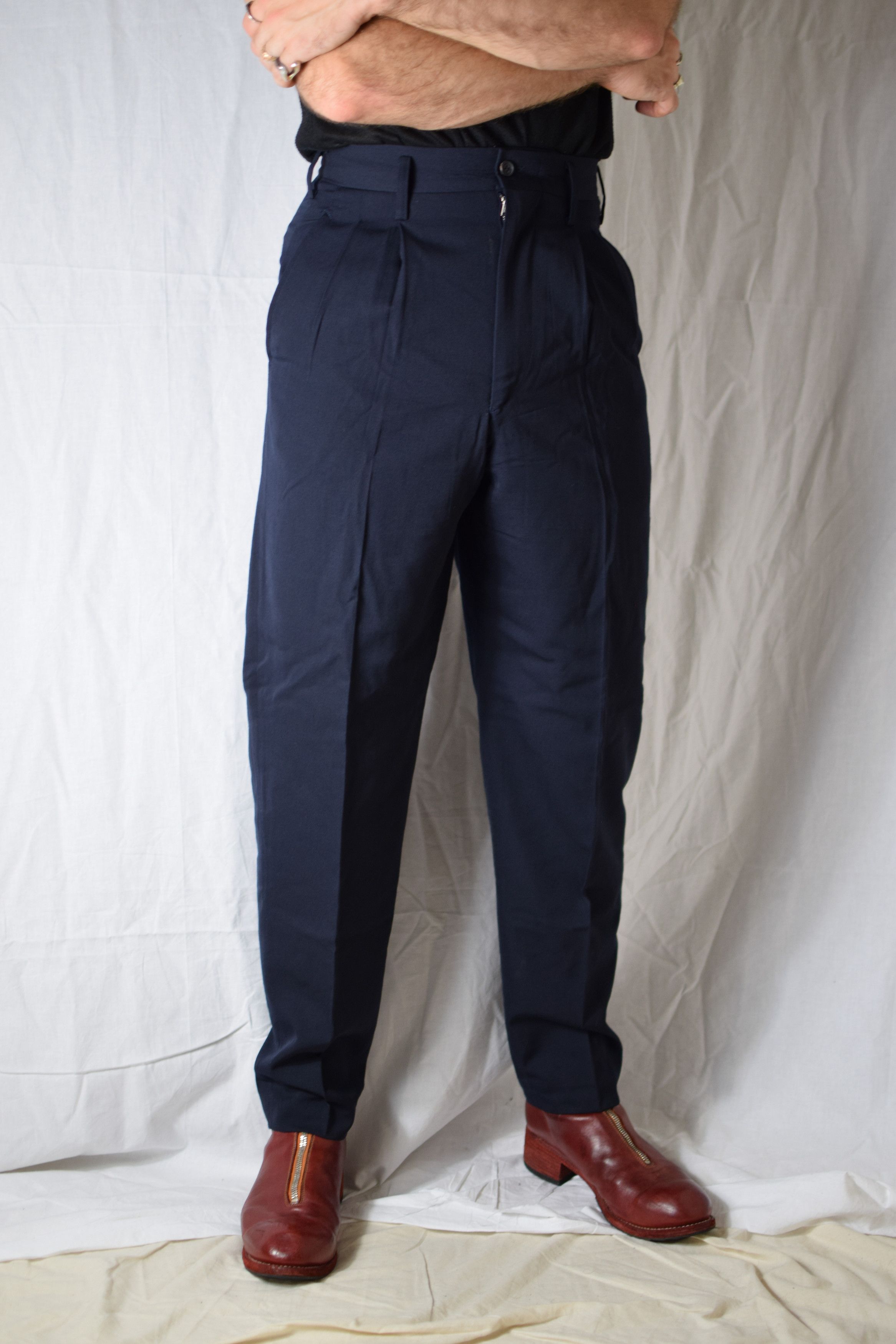 image of Yohji Yamamoto YYPH Archive Navy Pants, Men's (Size 30)