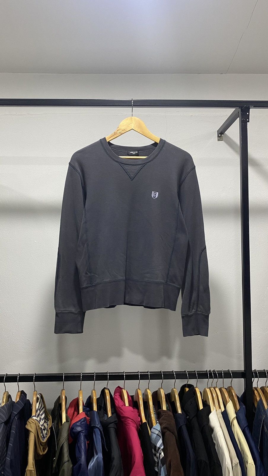 Comme Ca Ism × Japanese Brand × Vintage 🚨FINAL DROP🚨 Comme Ca Ism Spellout Backhit Sweater 80s Size US S / EU 44-46 / 1 - 3 Thumbnail