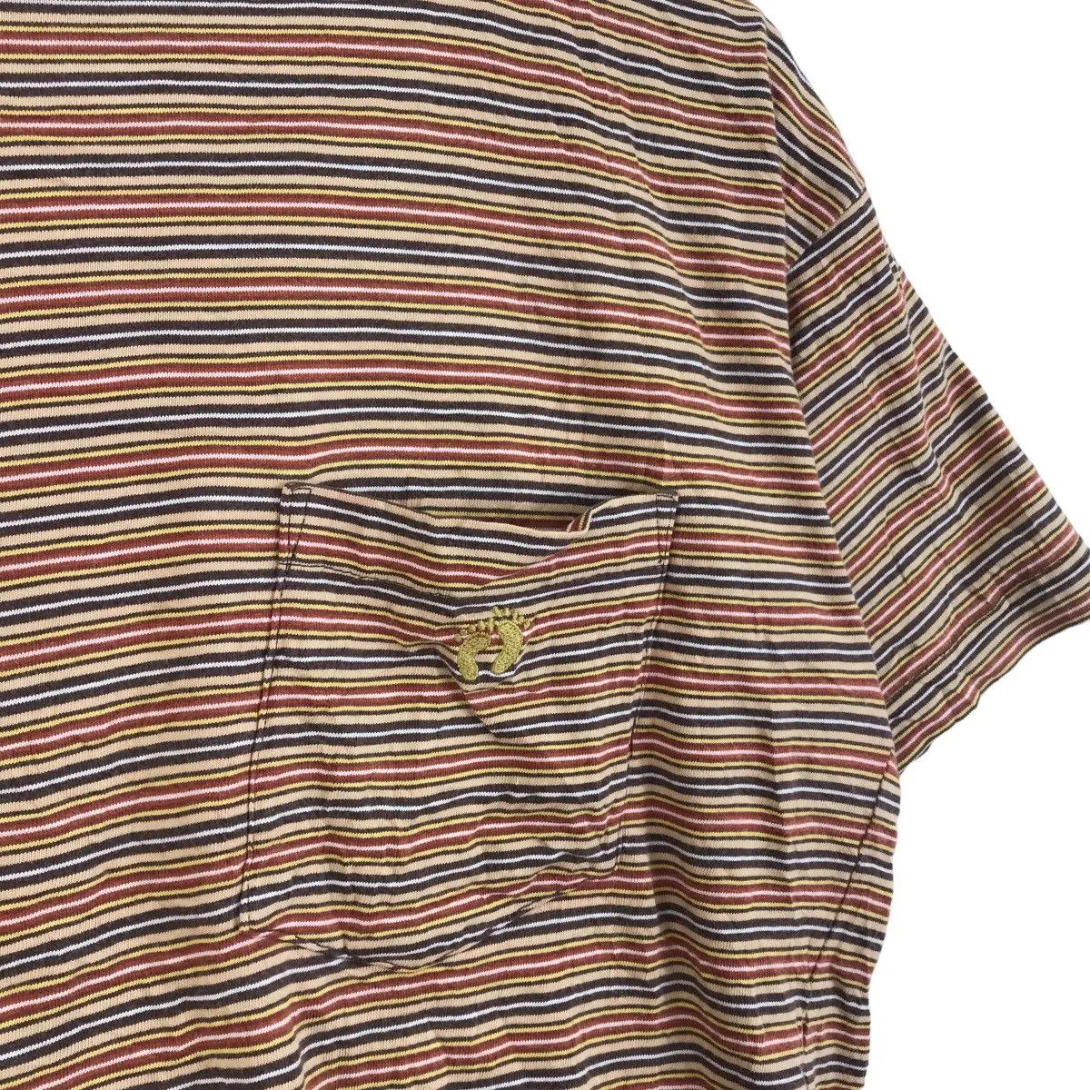 Hang Ten Vtg HANG TEN SURF Hawaii Striped Ringer Pocket Tee Shirt Size US M / EU 48-50 / 2 - 2 Thumbnail