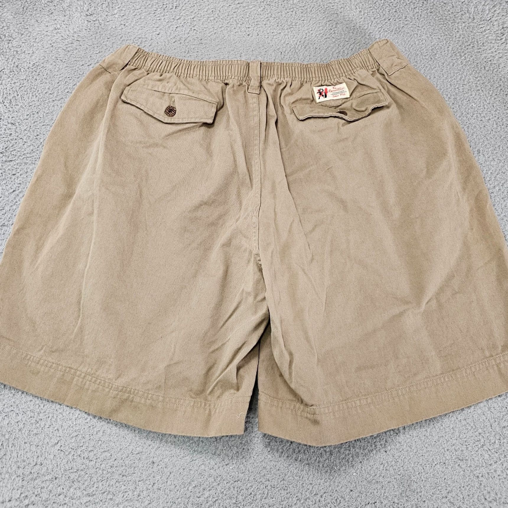 Reyn Spooner Reyn Spooner Mens Shorts Chino 38 Khaki Brown Cotton Button Pocket Belt Loops Regular Vintage? No Size US 38 / EU 54 - 4 Thumbnail