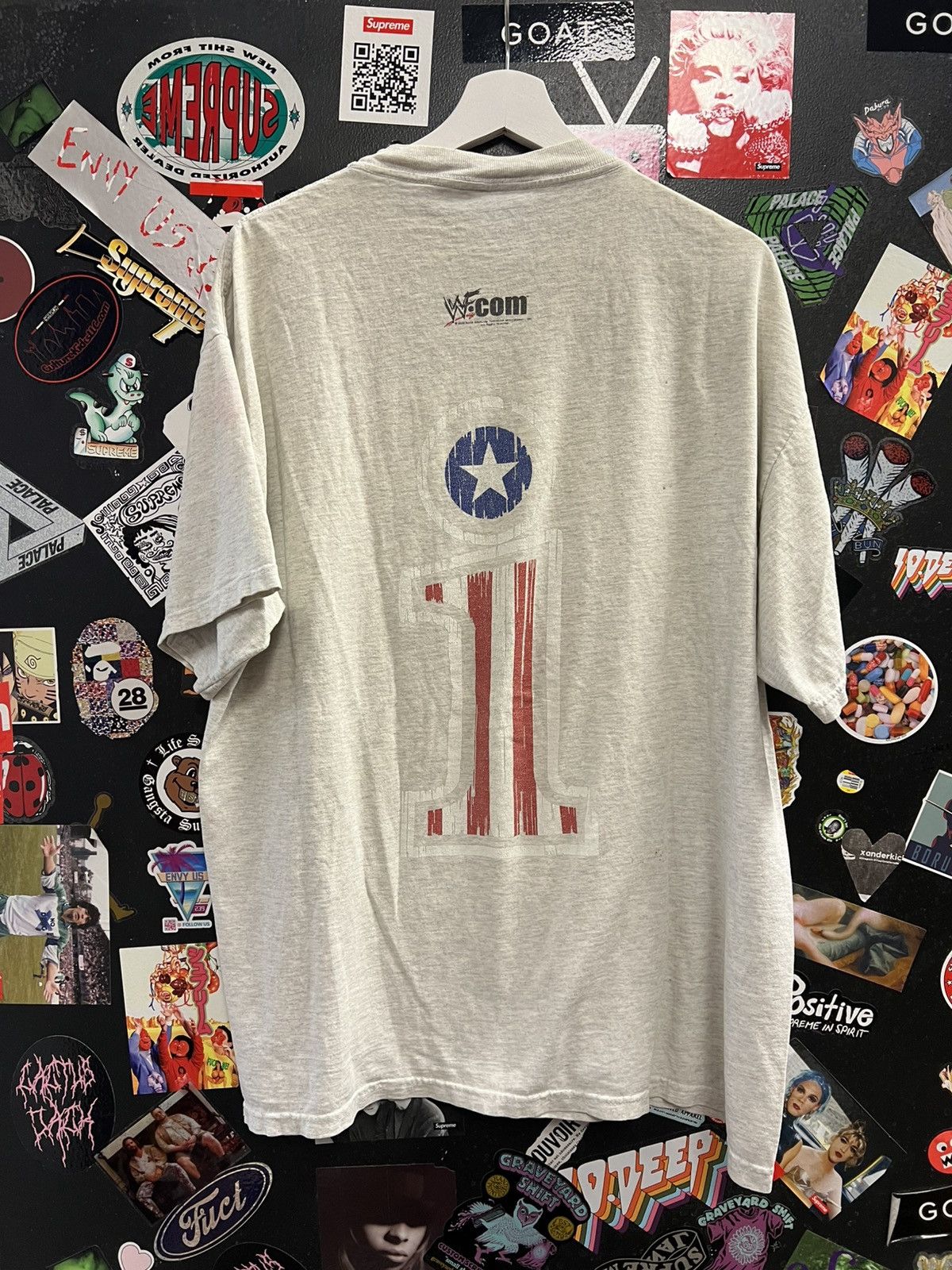 WWF Vintage Its True Kurt Angle Wrestling Shirt Size US XL / EU 56 / 4 - 2 Thumbnail