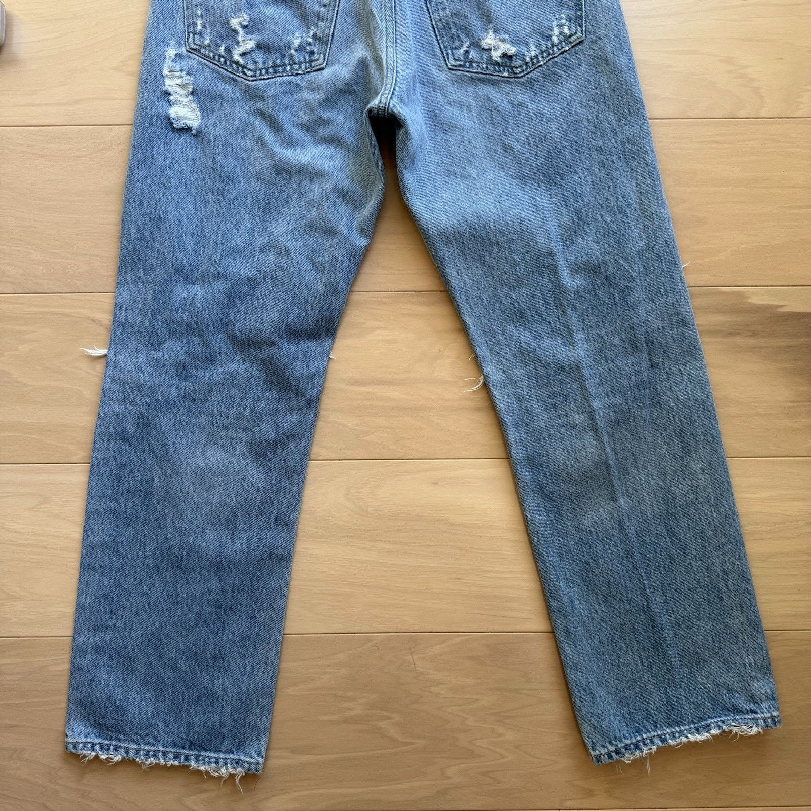 Agolde Agolde 90s Pinch Waist Jeans 30 Blue Medium Wash High Rise Size 30" / US 8 / IT 44 - 8 Thumbnail