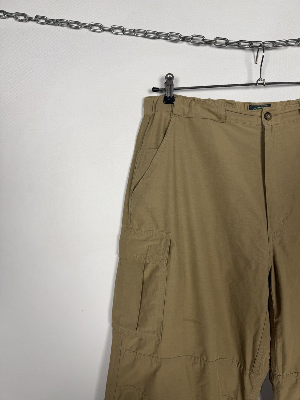 Vintage Vintage Land Rover Cargo Pants Racing Moto Y2K Beige Size L Size US 36 / EU 52 - 3 Thumbnail
